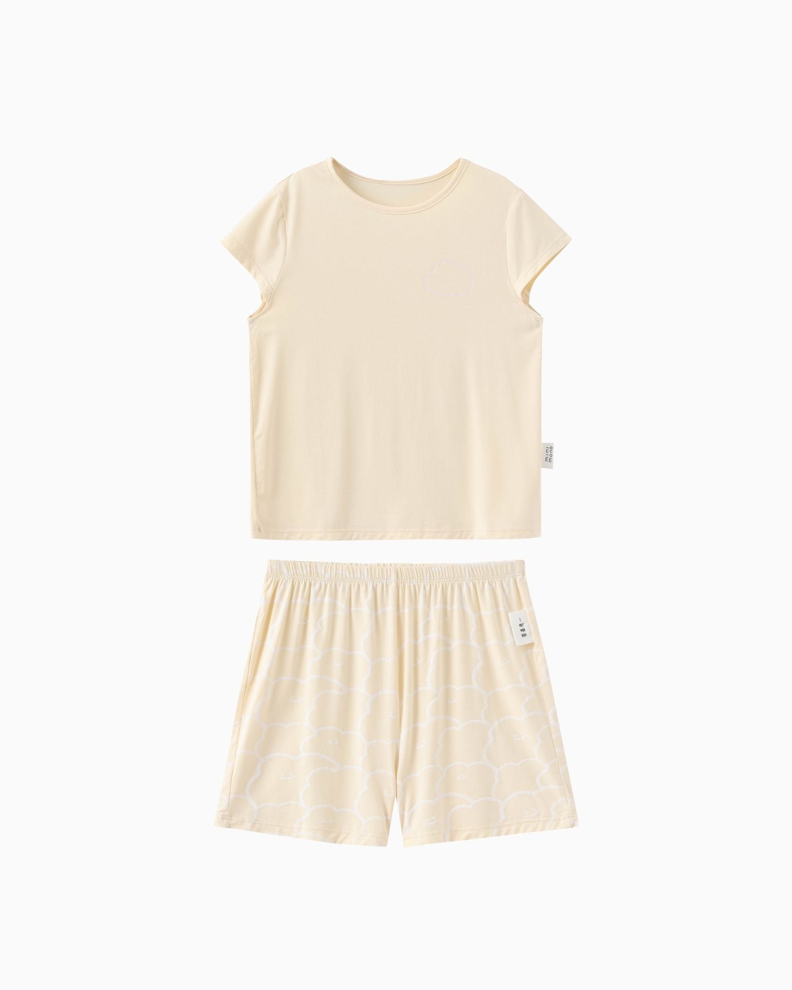 Summer Cloud Pyjamas Set - Butterscotch
