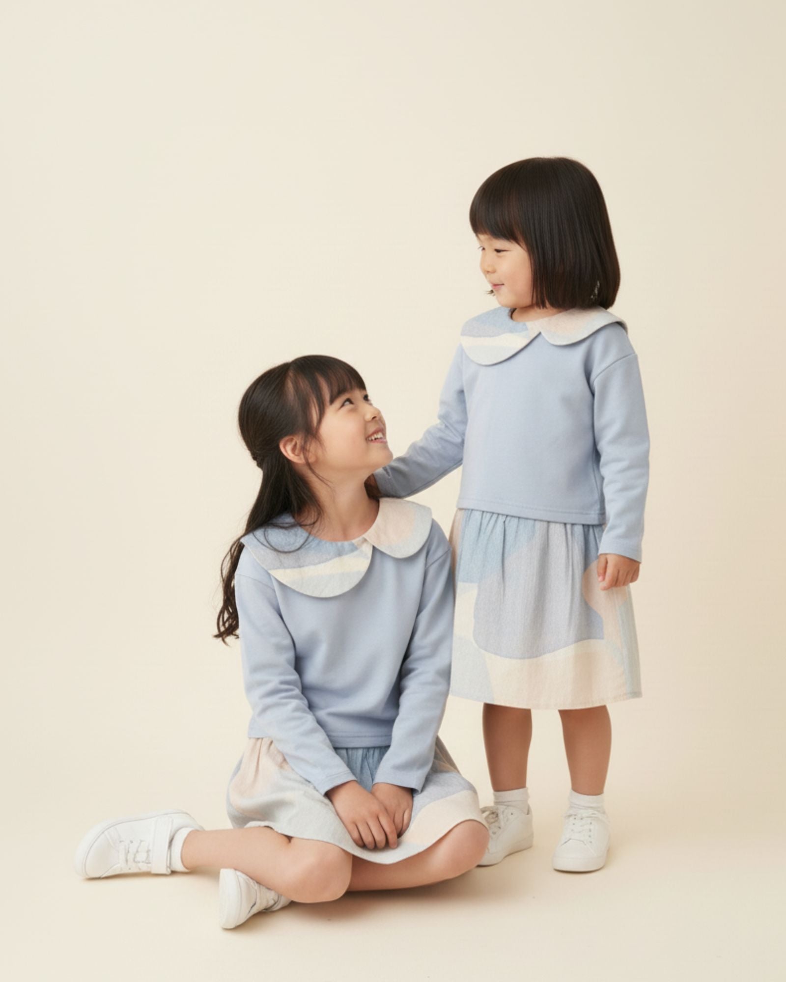 Pre-order: Sunlit Sparks Asymmetrical Girls Dress