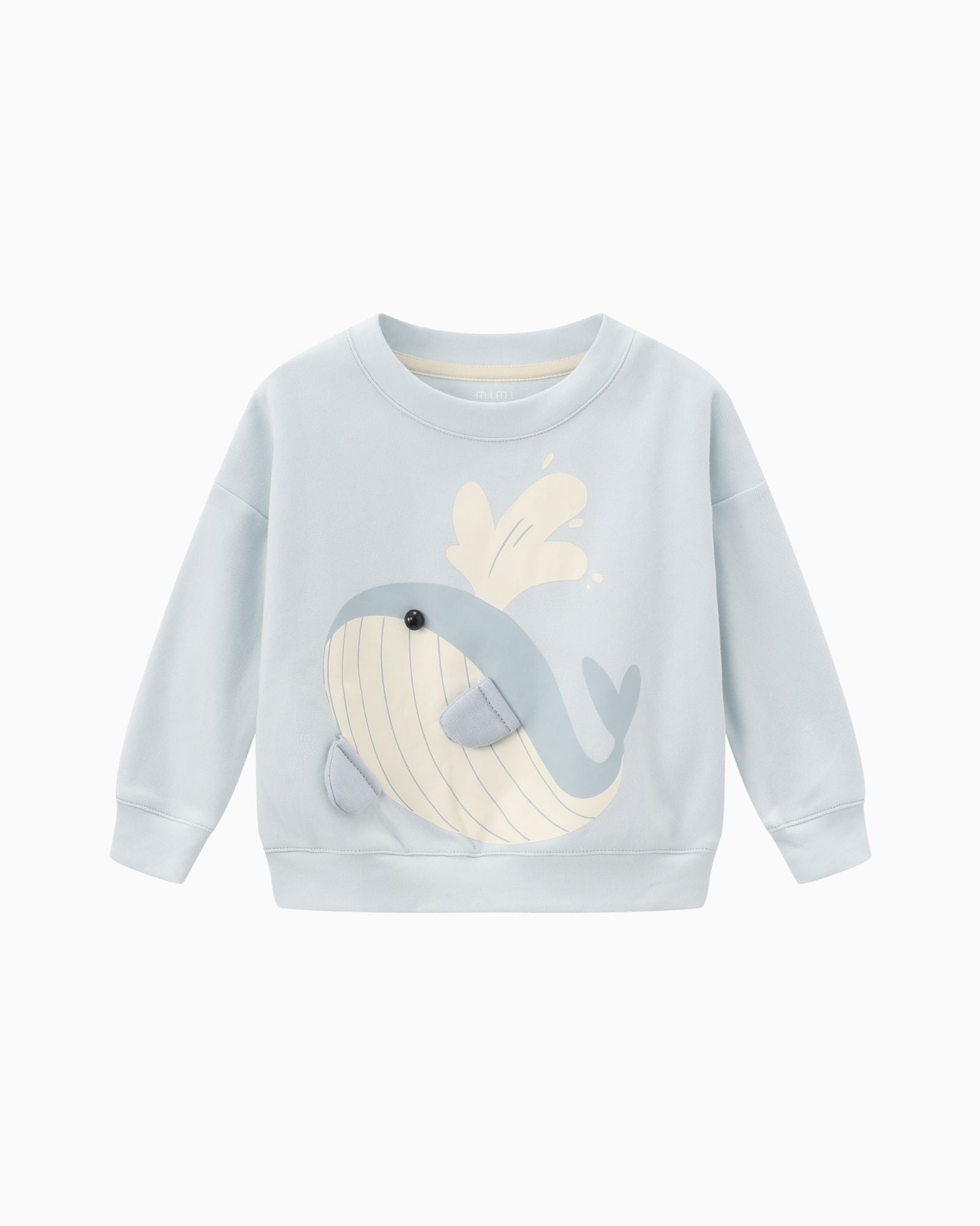 Whale of a Time Long Sleeves Kids Sweatshirt
