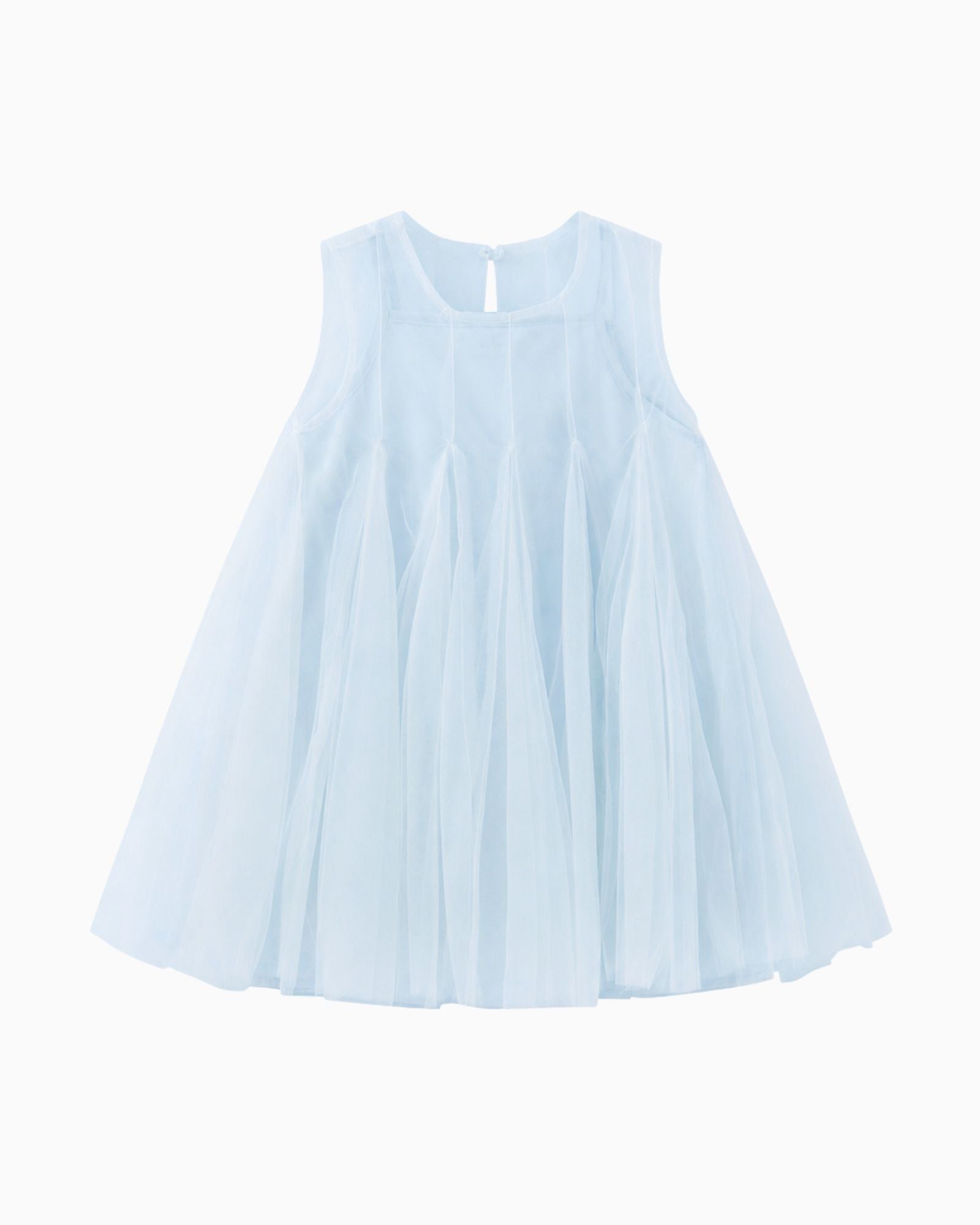 Pre-order: Whimsy 2-in-1 Tulle Girls Dress - Ocean
