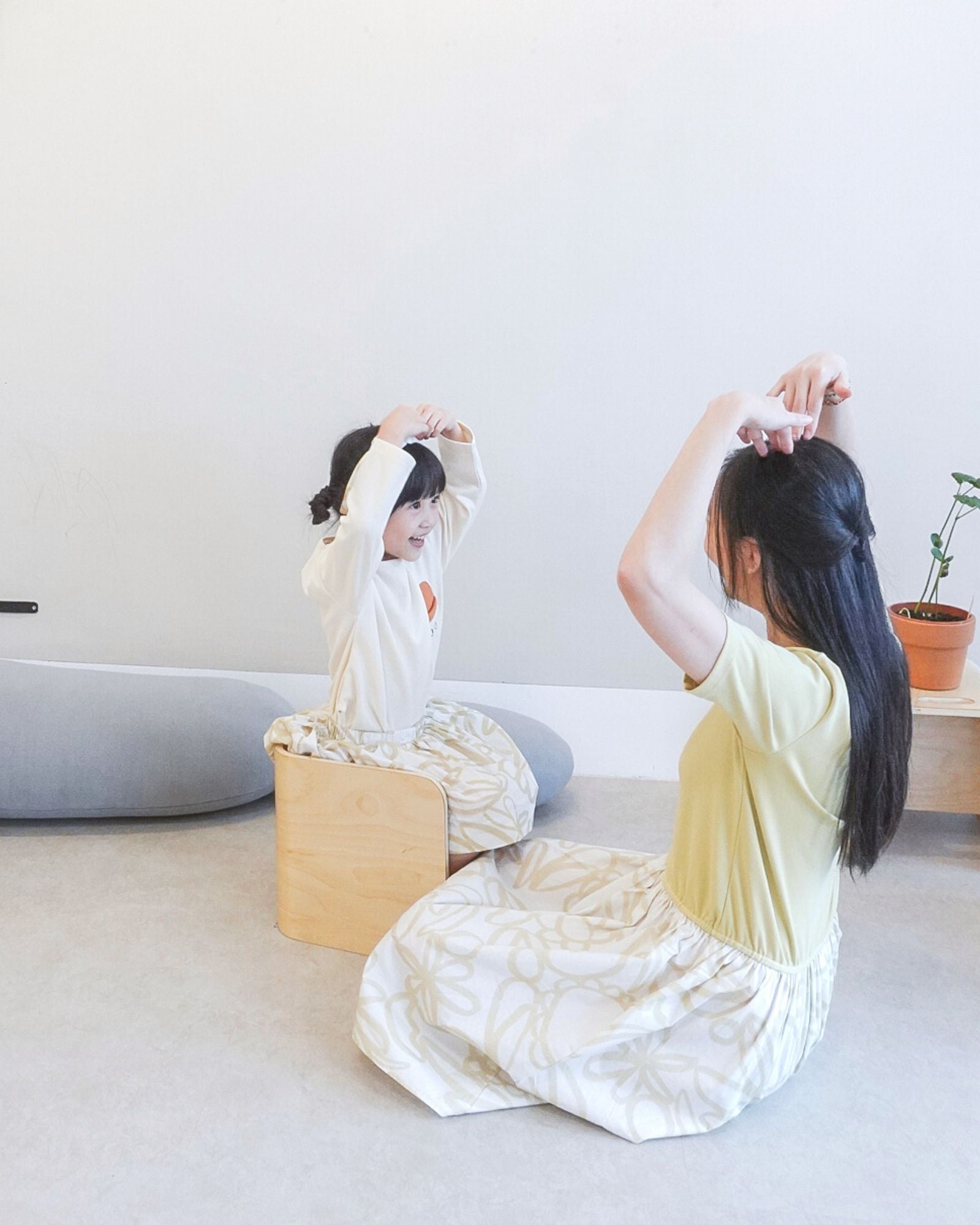 Mums Wild Flowers Colourblock Midi Dress