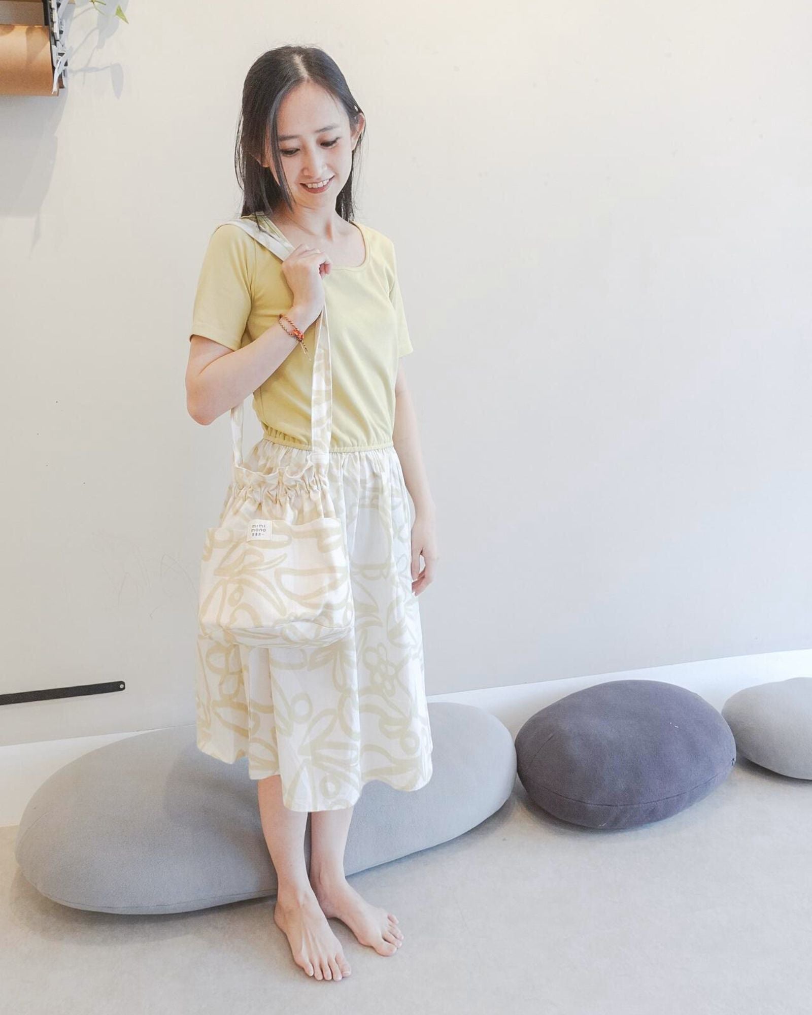 Mums Wild Flowers Colourblock Midi Dress