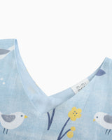 Birds By The Bay Relaxing Mom's V-neck Dress