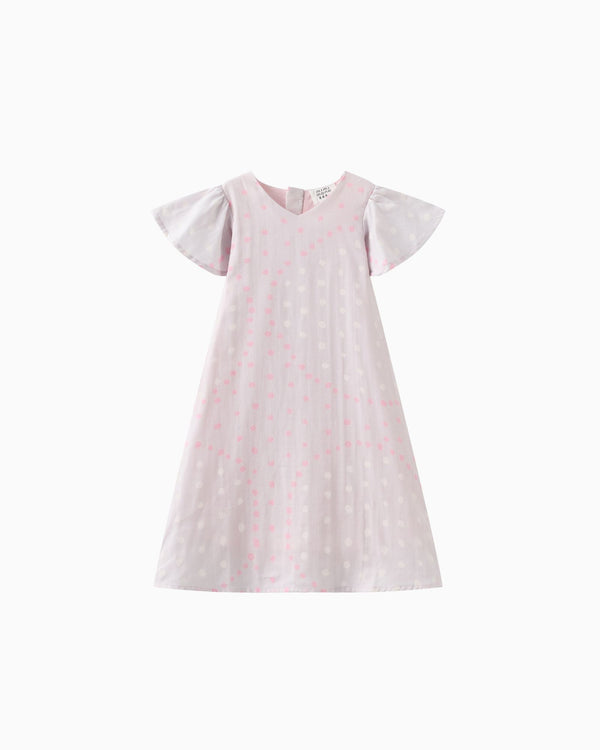 Pink-a-Dot Flutter Dress