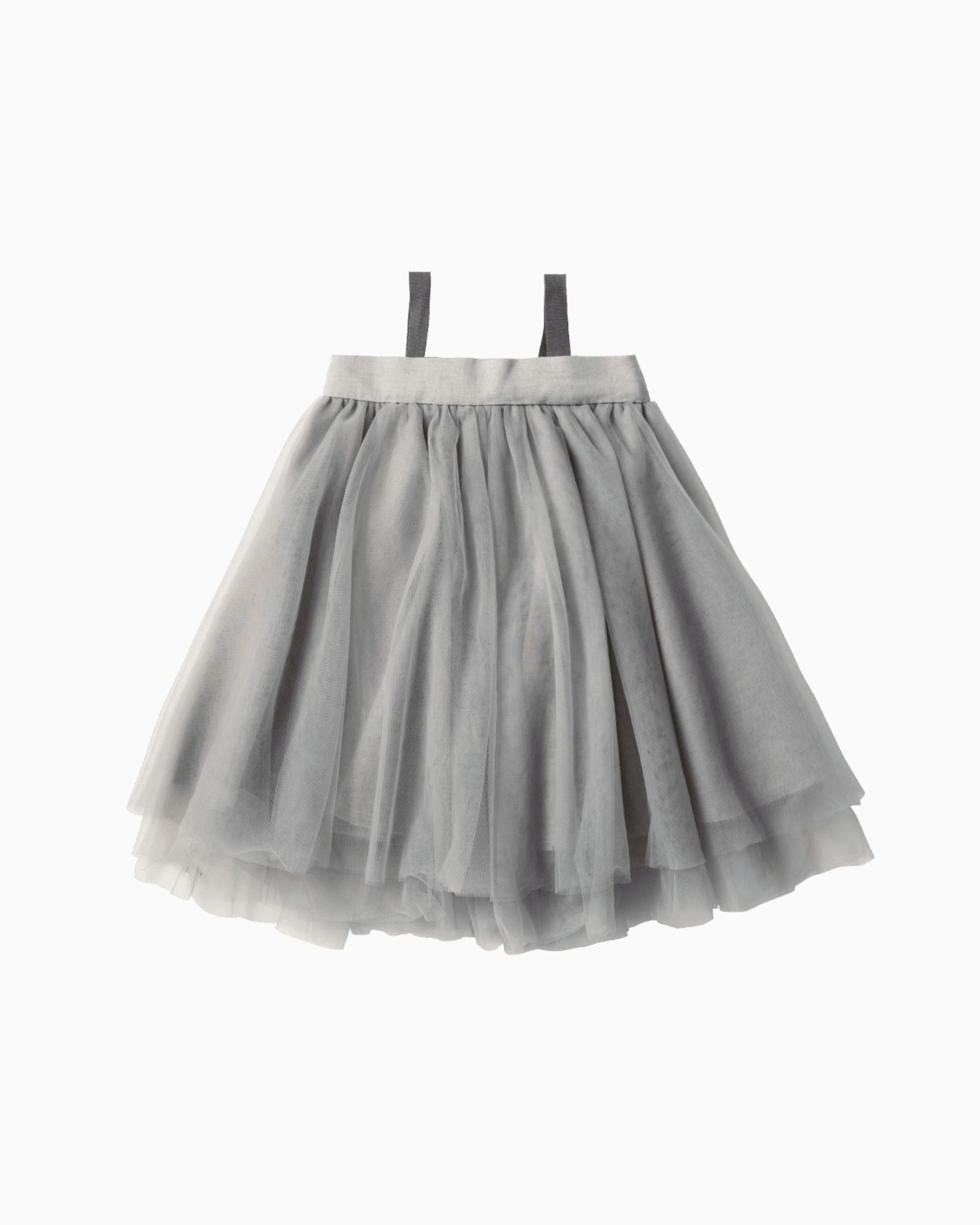 2-in-1 Tutu Skirt Dress - Ash