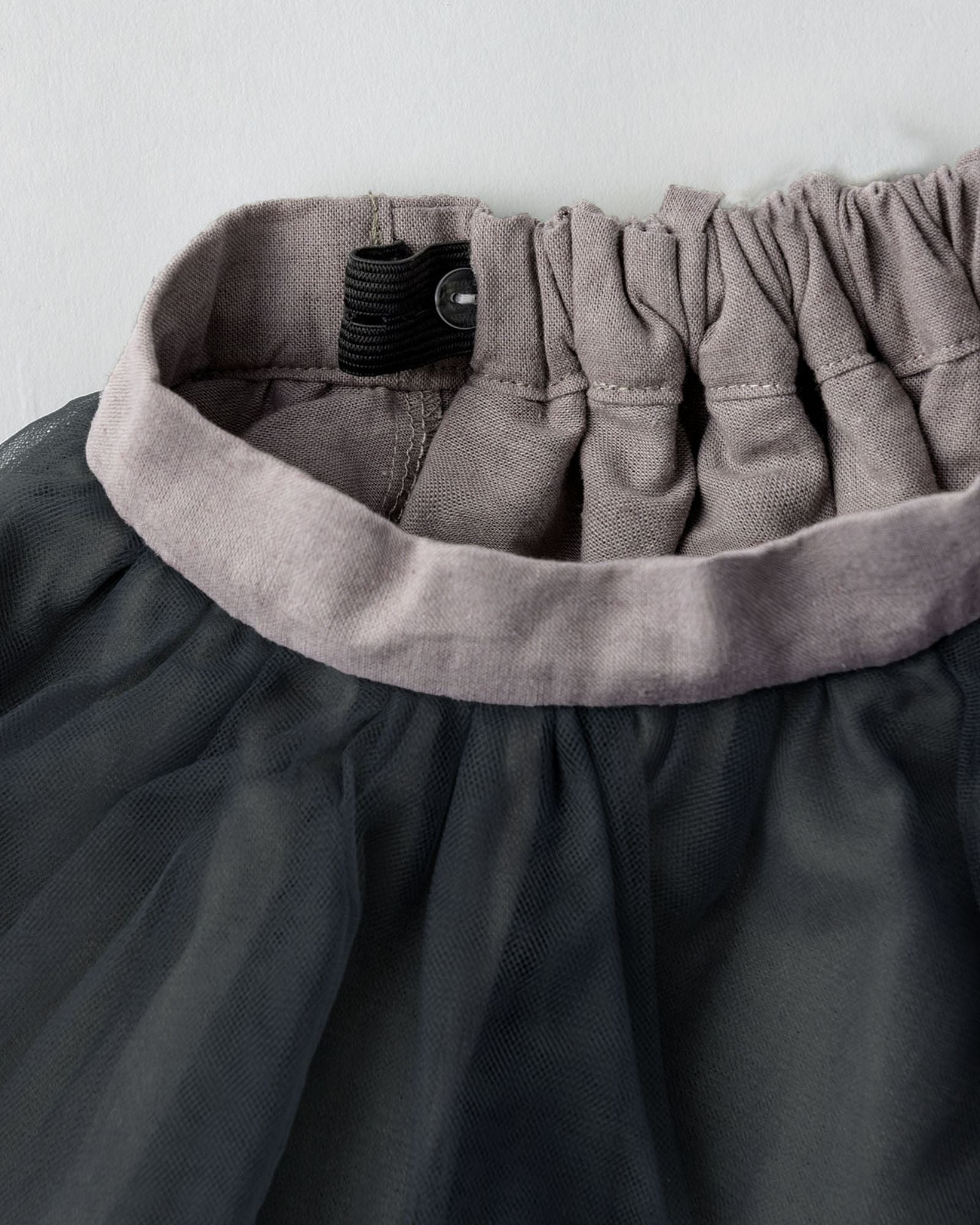 2-in-1 Tutu Skirt Dress - Midnight