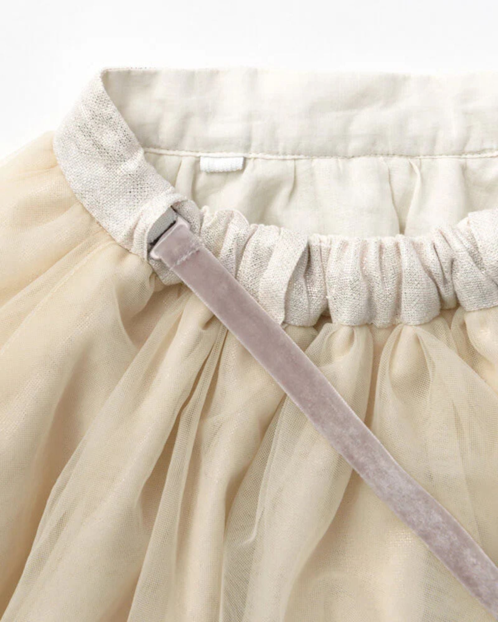 2-way Tutu Skirt Dress - Peachpuff