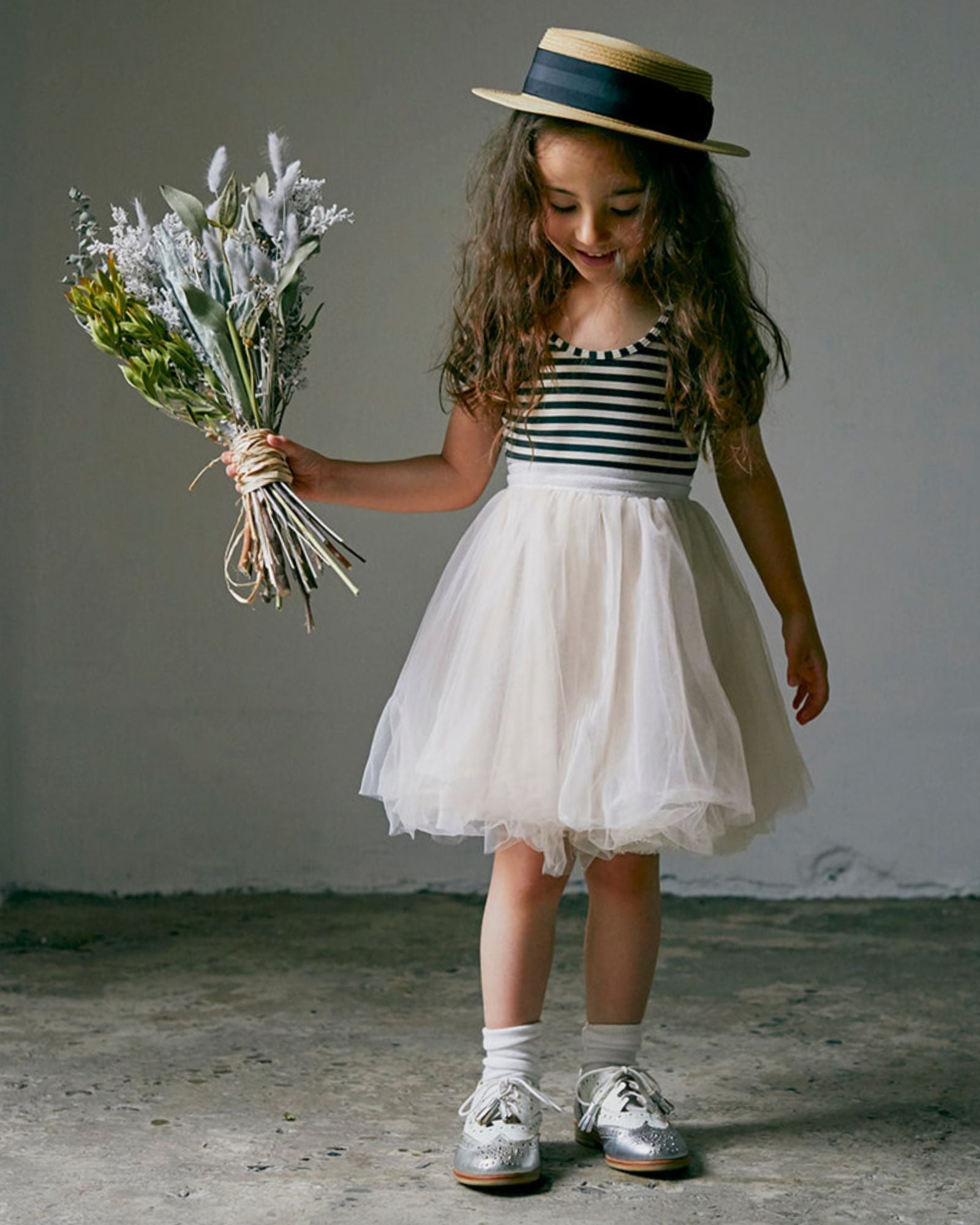 2-way Tutu Skirt Dress - Peachpuff