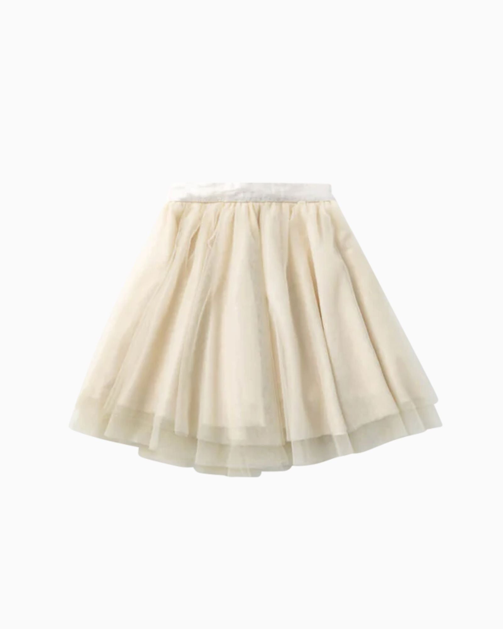 2-way Tutu Skirt Dress - Peachpuff