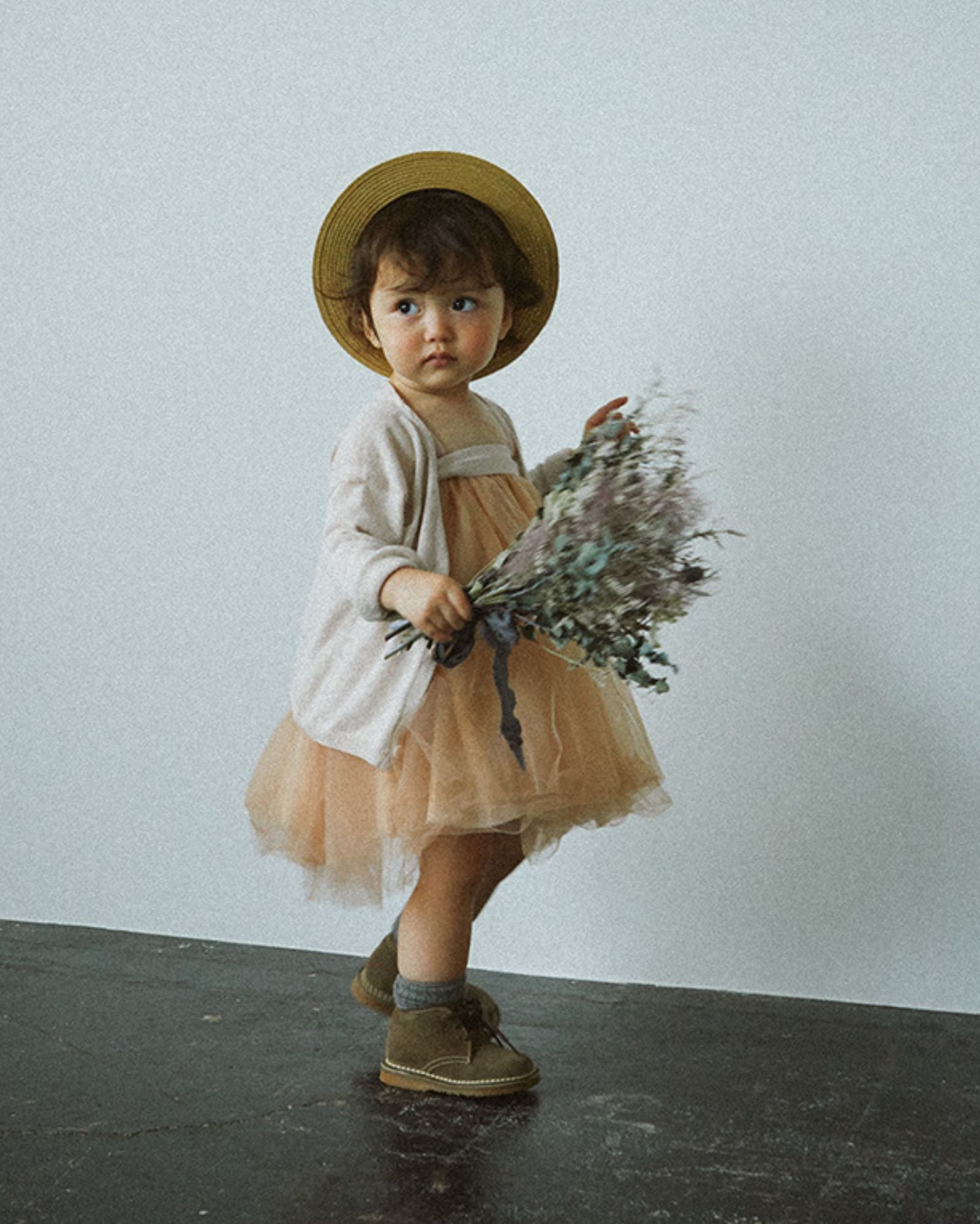 2-way Tutu Skirt Dress - Peony