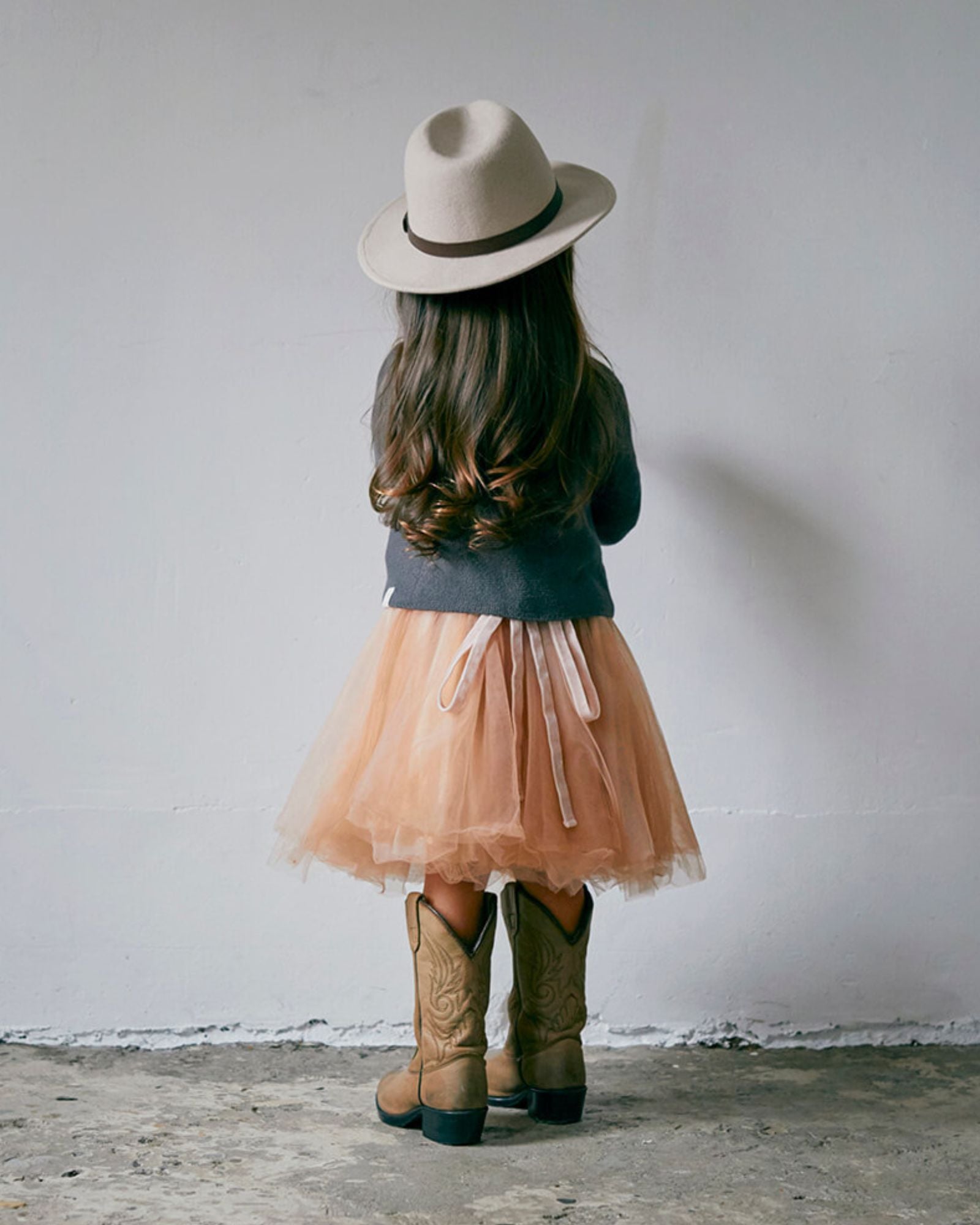 2-way Tutu Skirt Dress - Peony