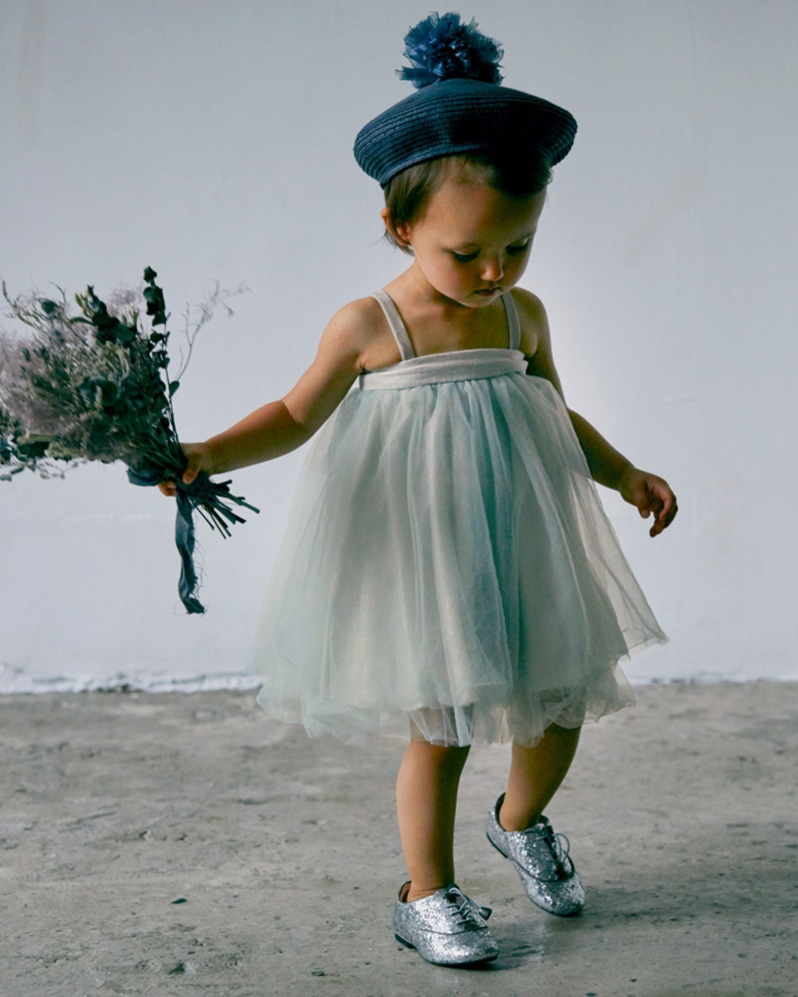 2-way Tutu Skirt Dress - Sage