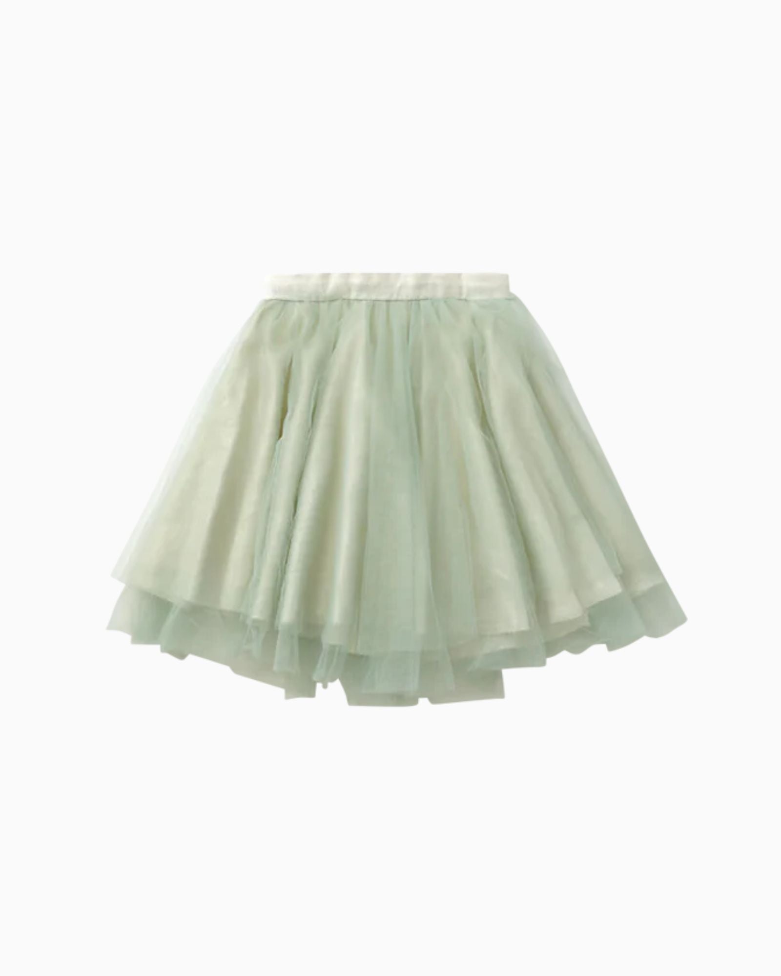 2-way Tutu Skirt Dress - Sage