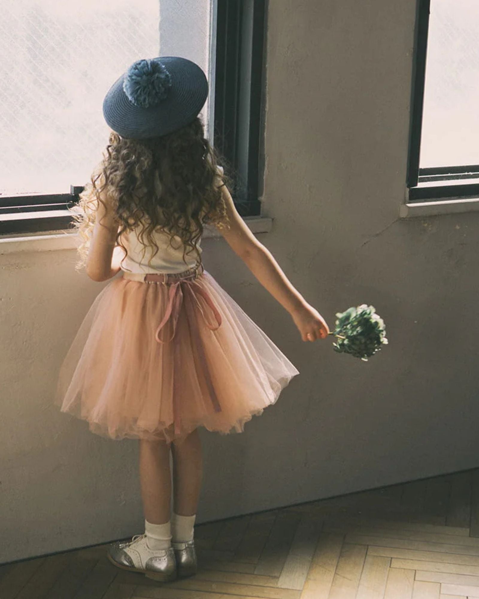 2-way Tutu Skirt Dress - Sakura