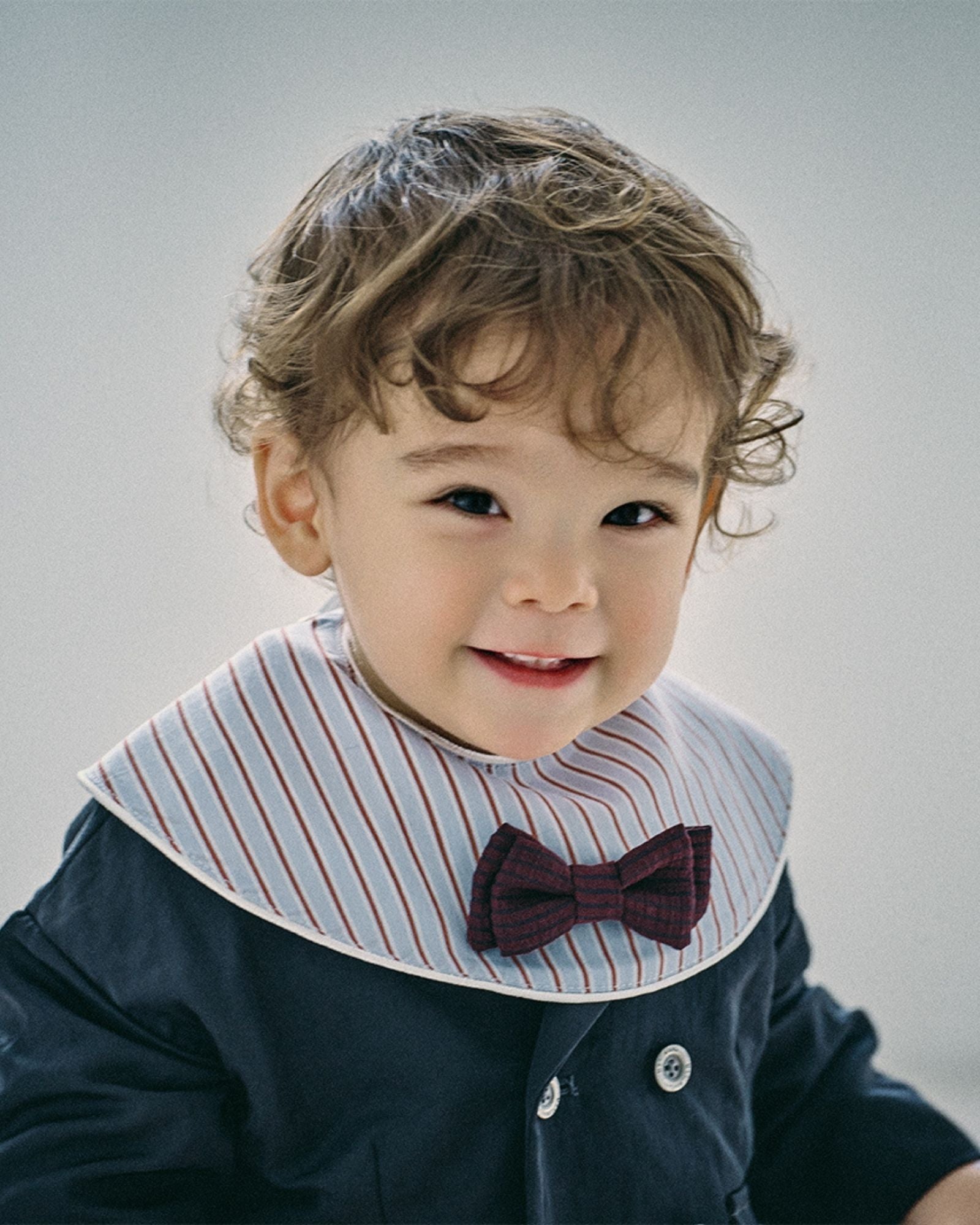 360 Baby Bib - Blue Stripes