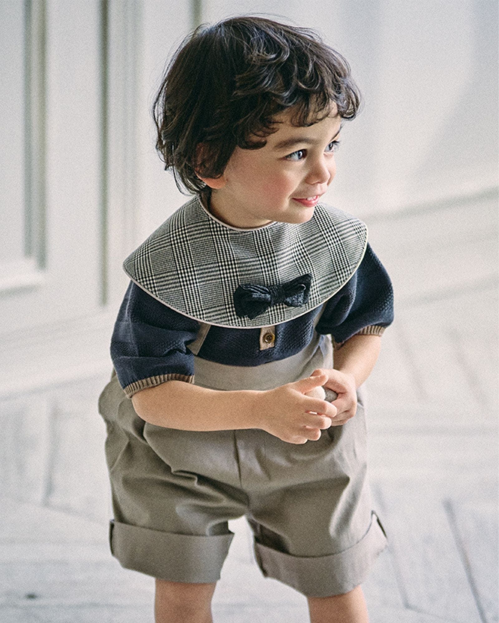 360 Baby Bib - Checkered