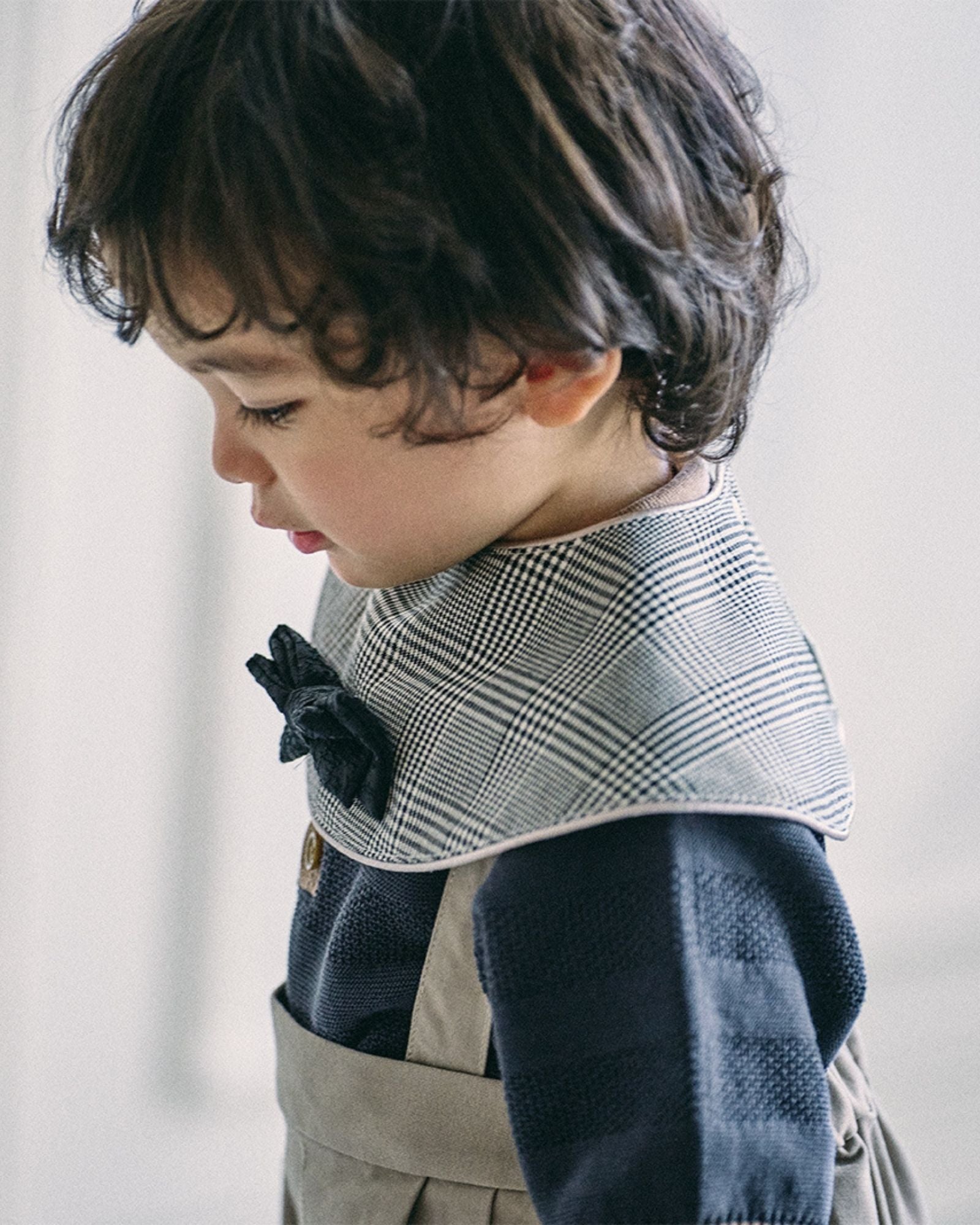 360 Baby Bib - Checkered