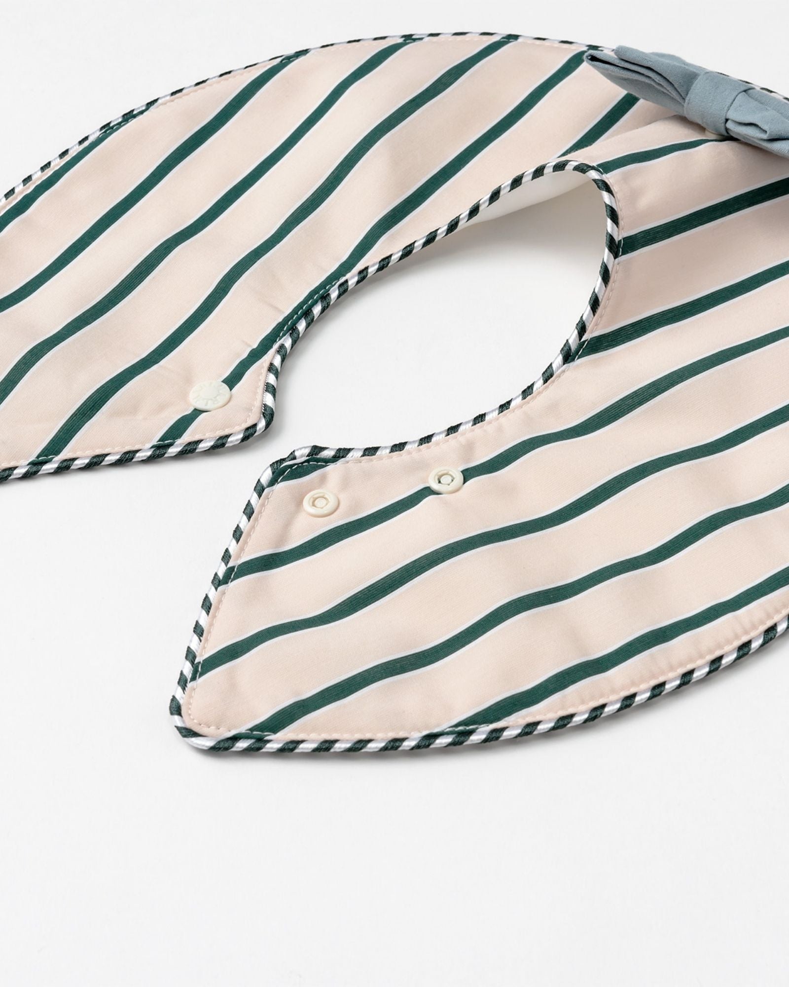 360 Baby Bib - Green Stripes