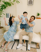 Birds By The Bay Relaxing Mom's V-neck Dress