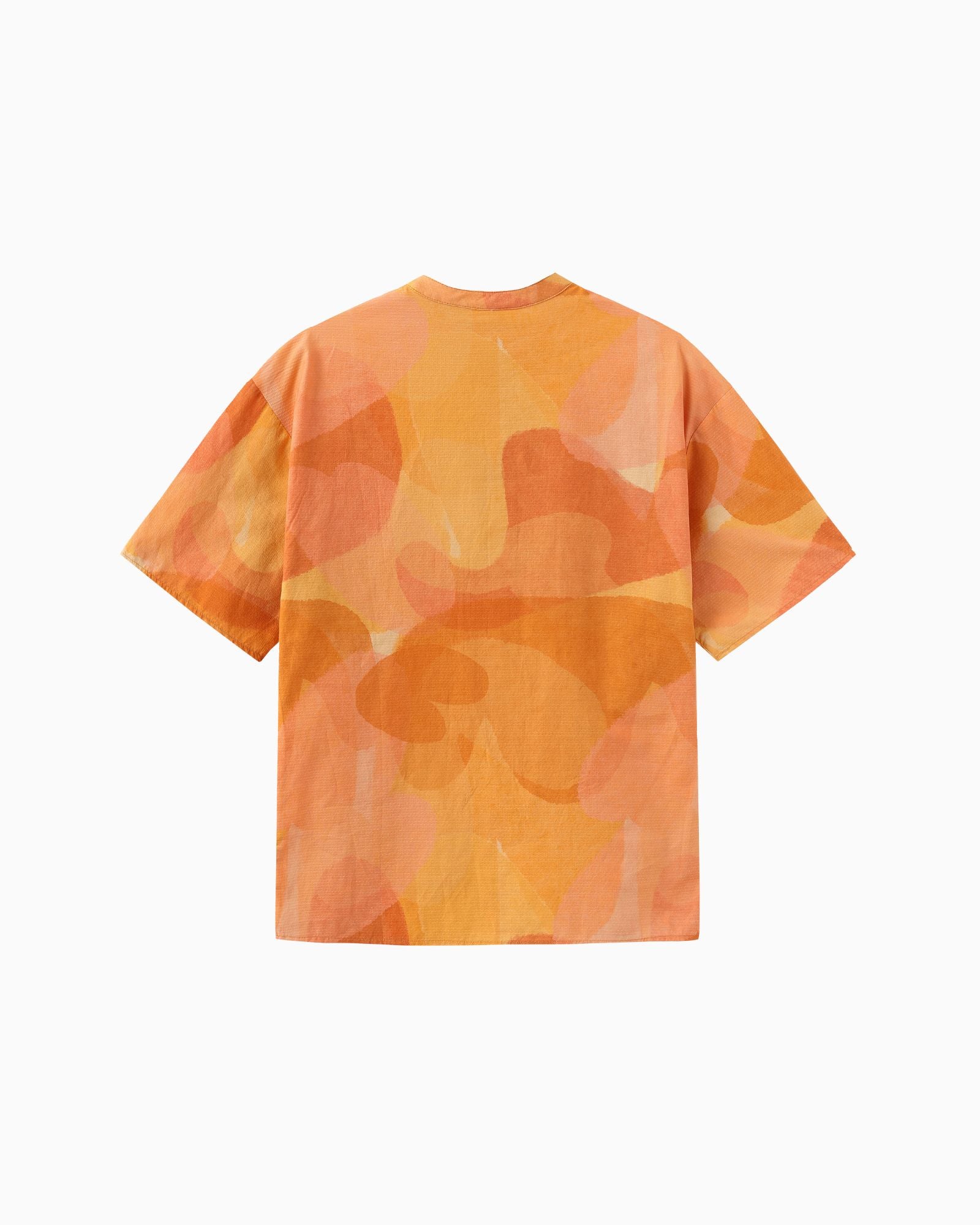 Golden Blossom Dads Collar Shirt