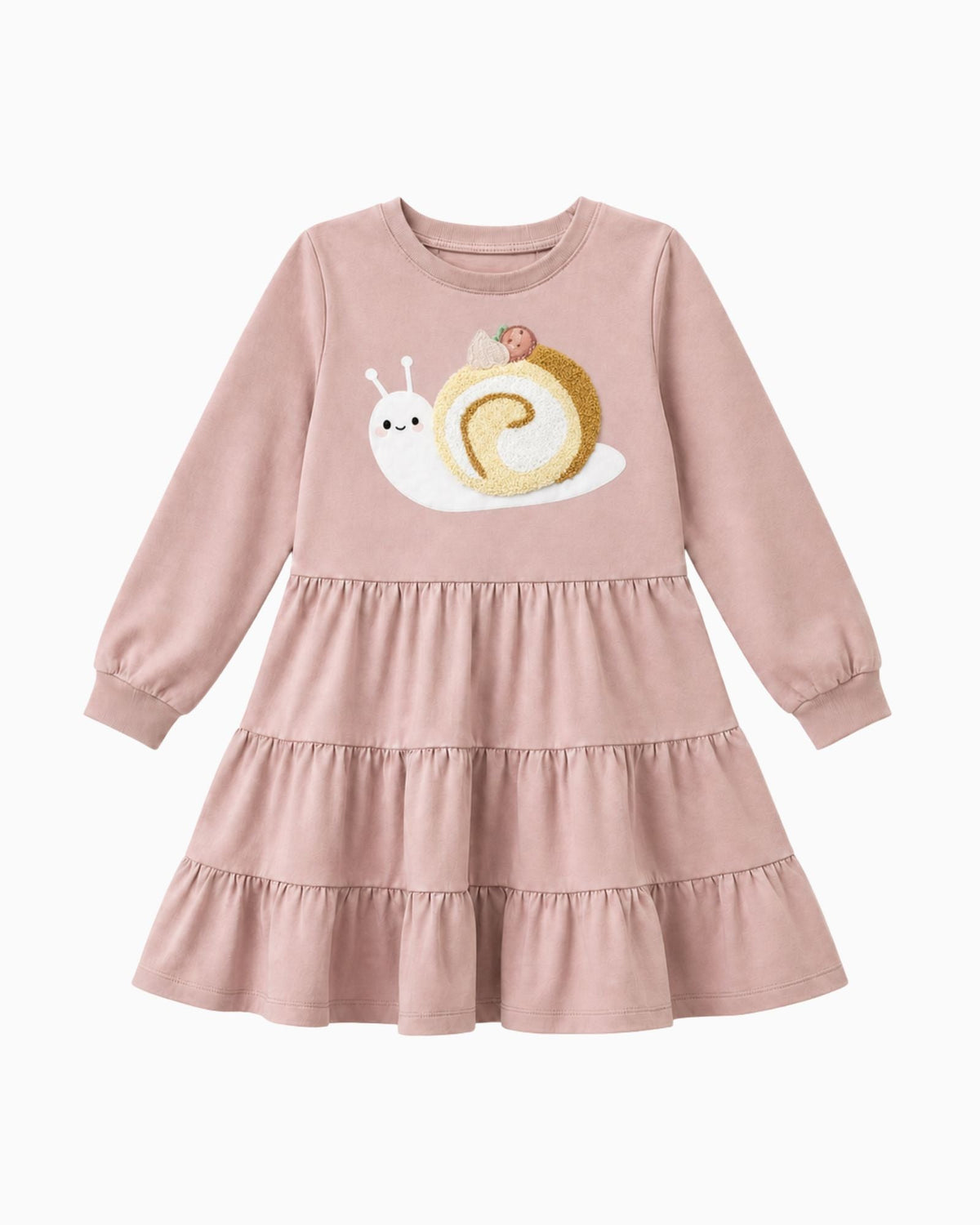 Pre-order: Berry Rollie Snail Lightweight Panelled Girls Dress