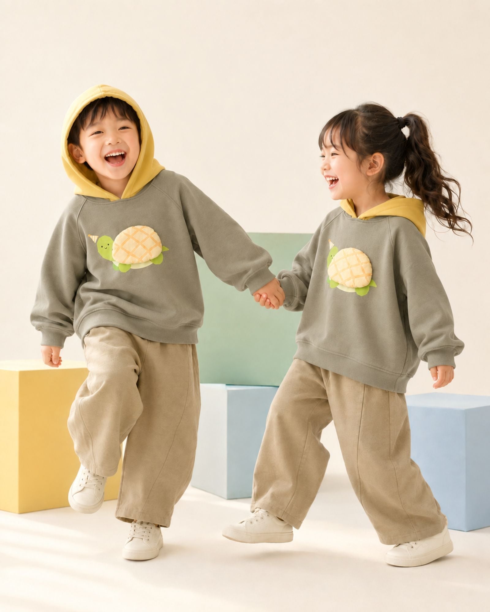Pre-order: Bolo Turtle Kids Lightweight Sweatshirt Hoodie