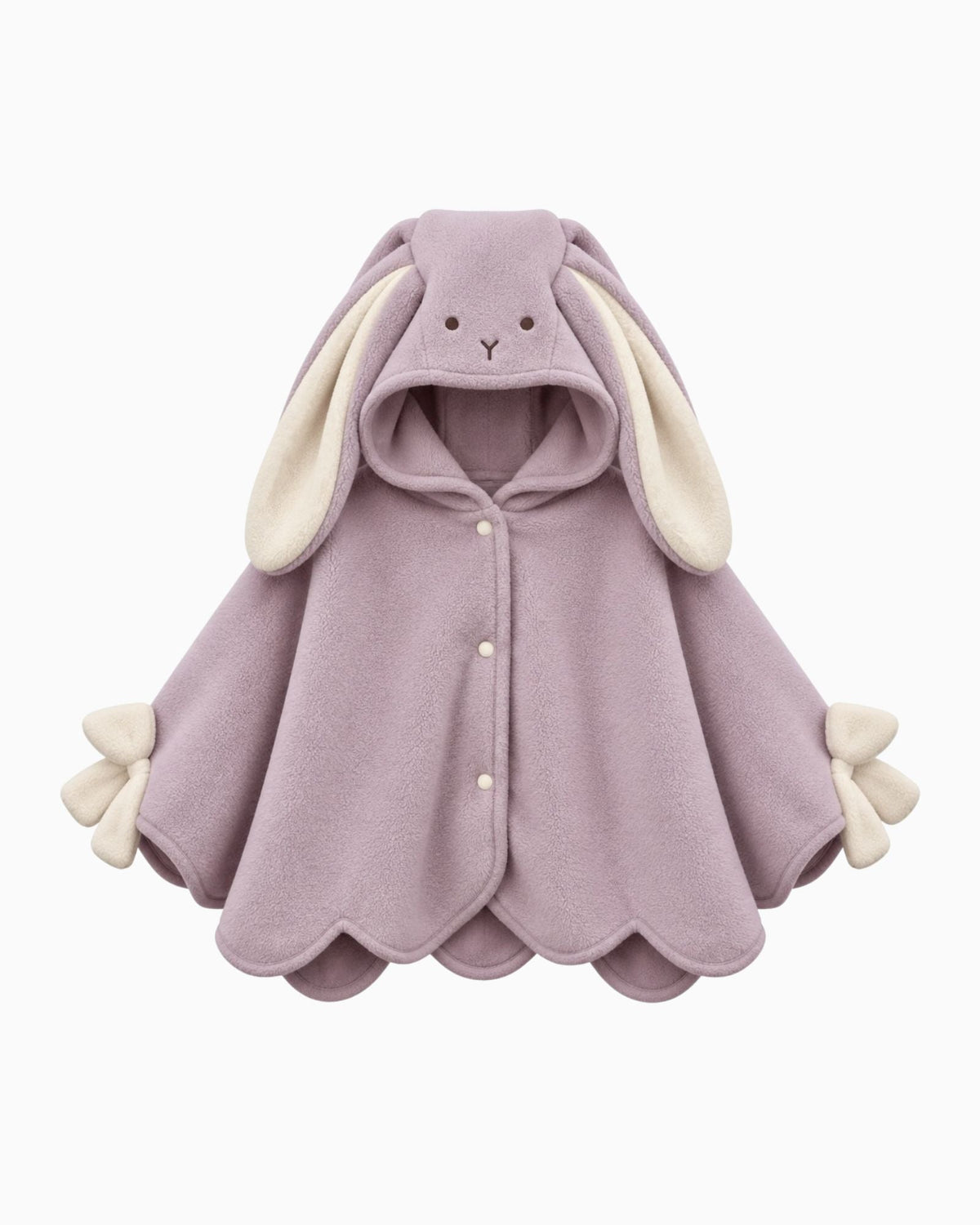 Pre-order: Bunny Bow Fleece Cape