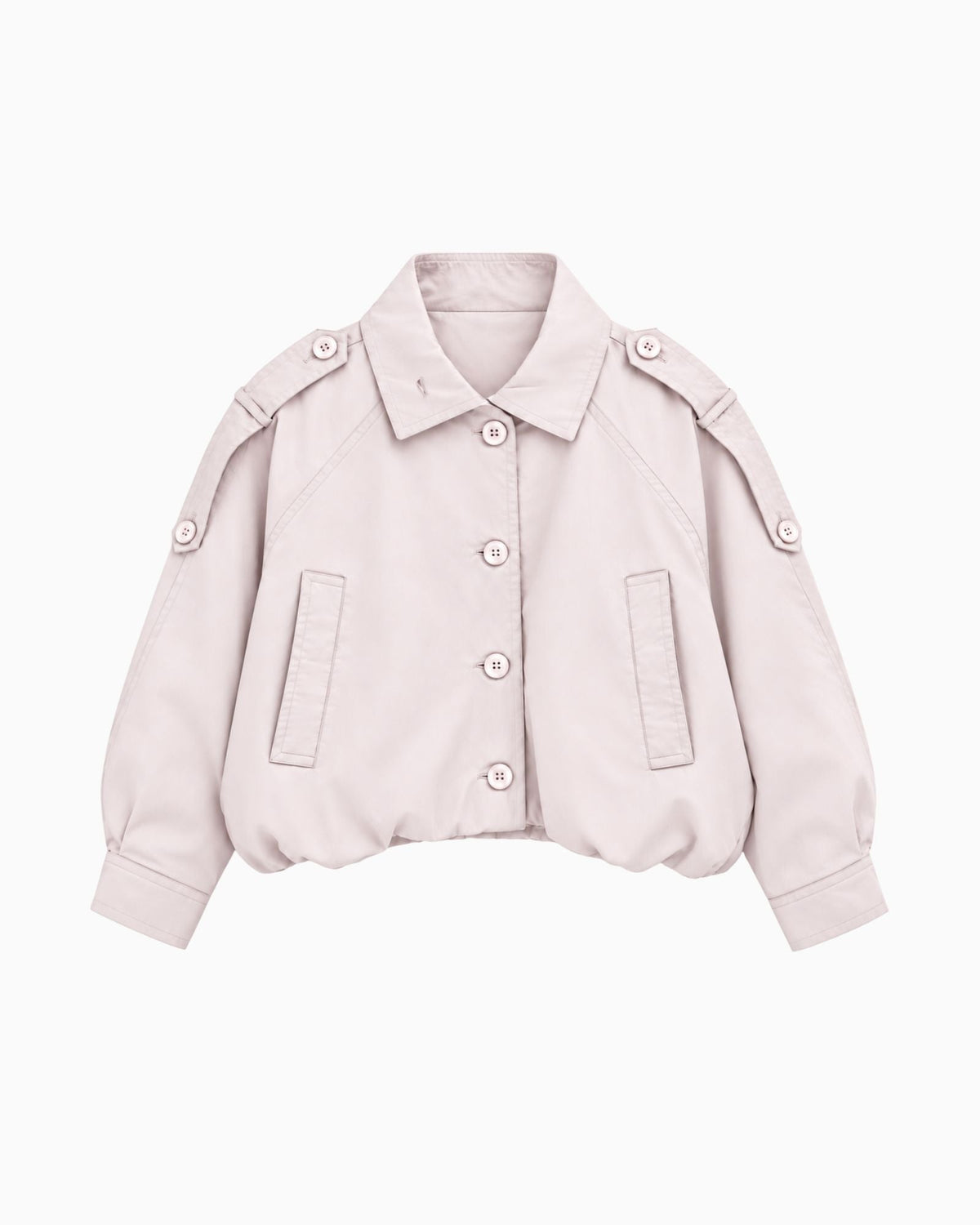 Pre-order: Cropped Balloon Trench Coat (Kids & Adults)