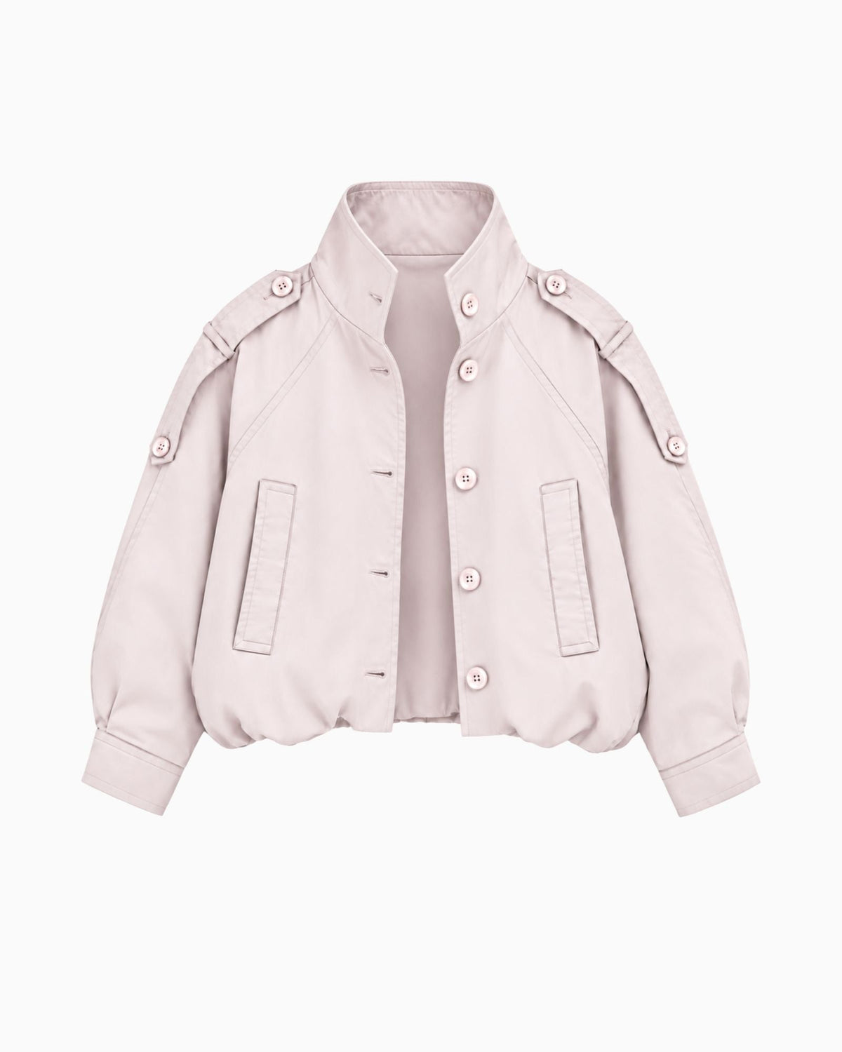 Pre-order: Cropped Balloon Trench Coat (Kids & Adults)