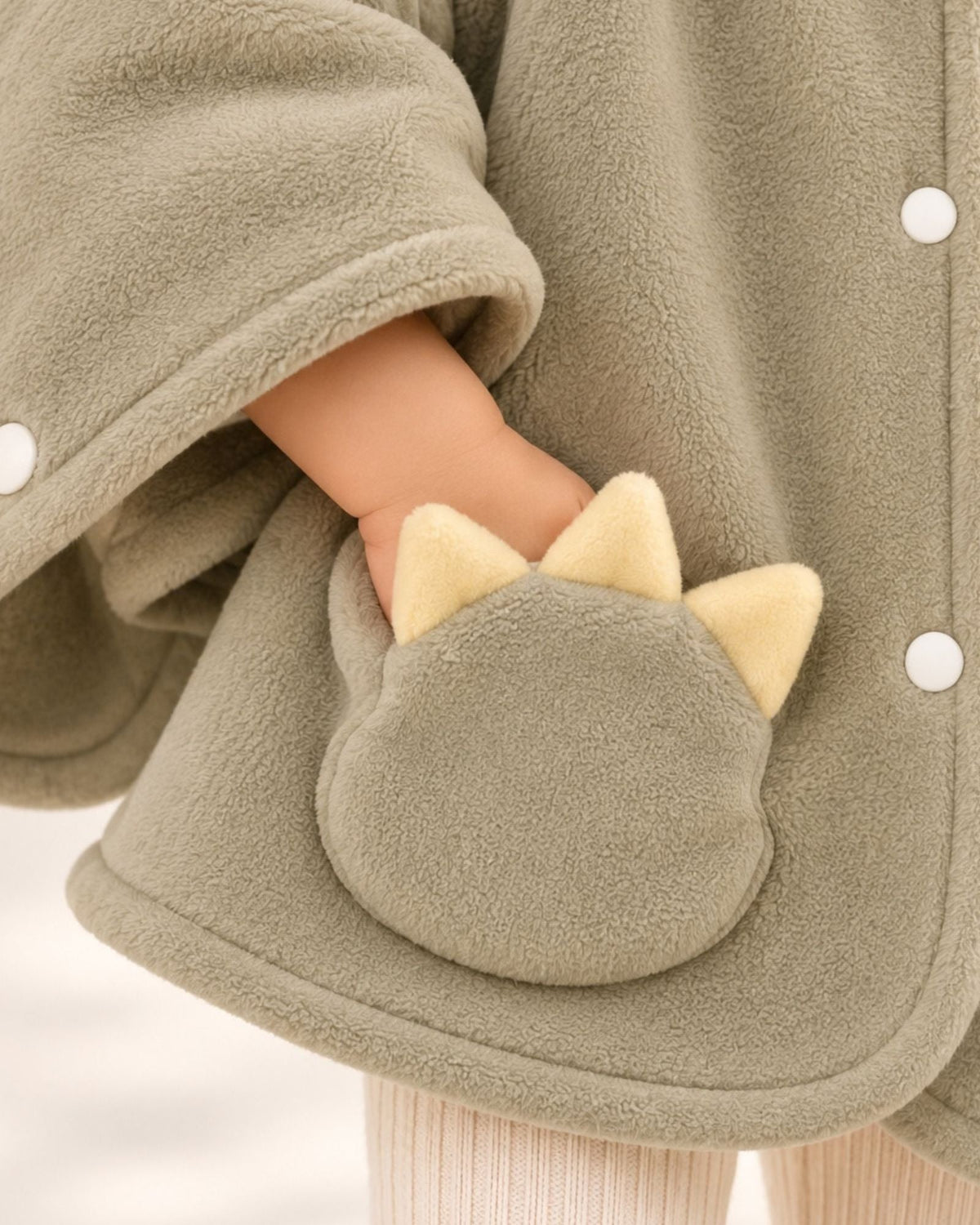 Pre-order: Dino Paws Fleece Cape