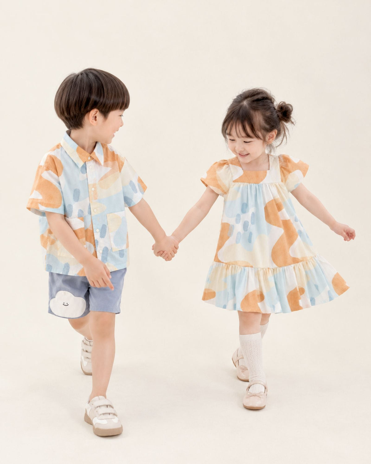 Pre-order: Glowing Glimmers Girls Babydoll Dress