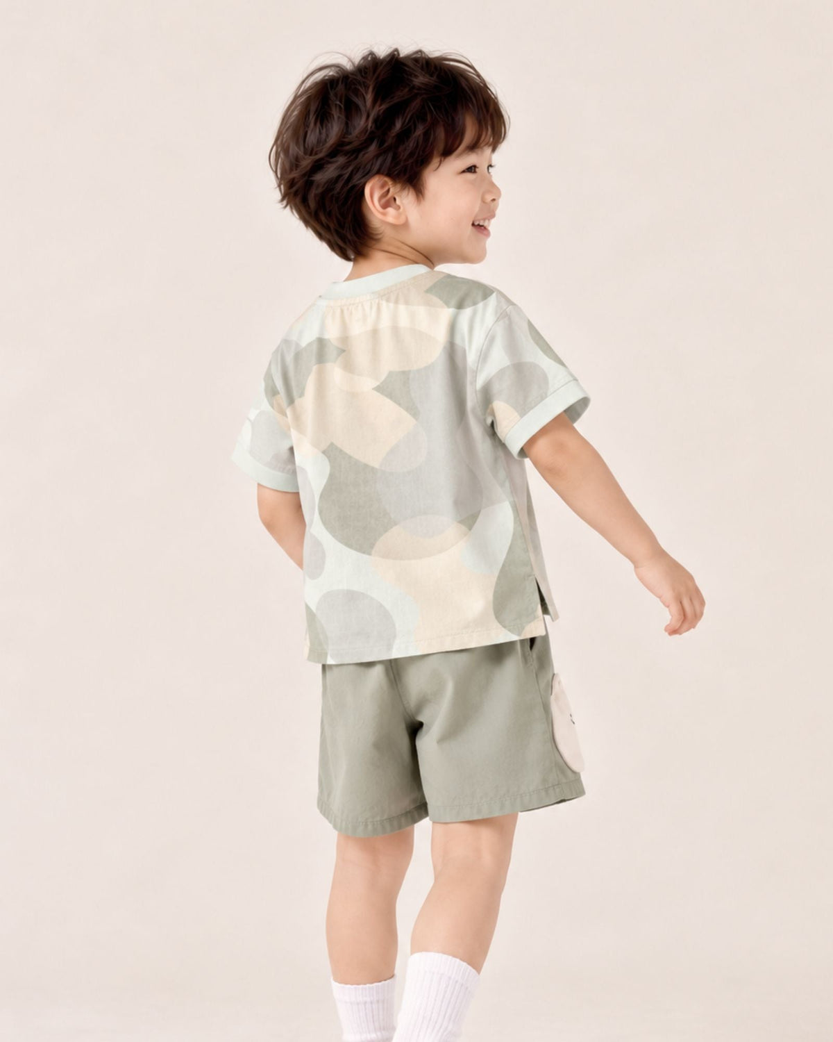 Pre-order: Jewelled Jade Crew Neck Kids Shirt