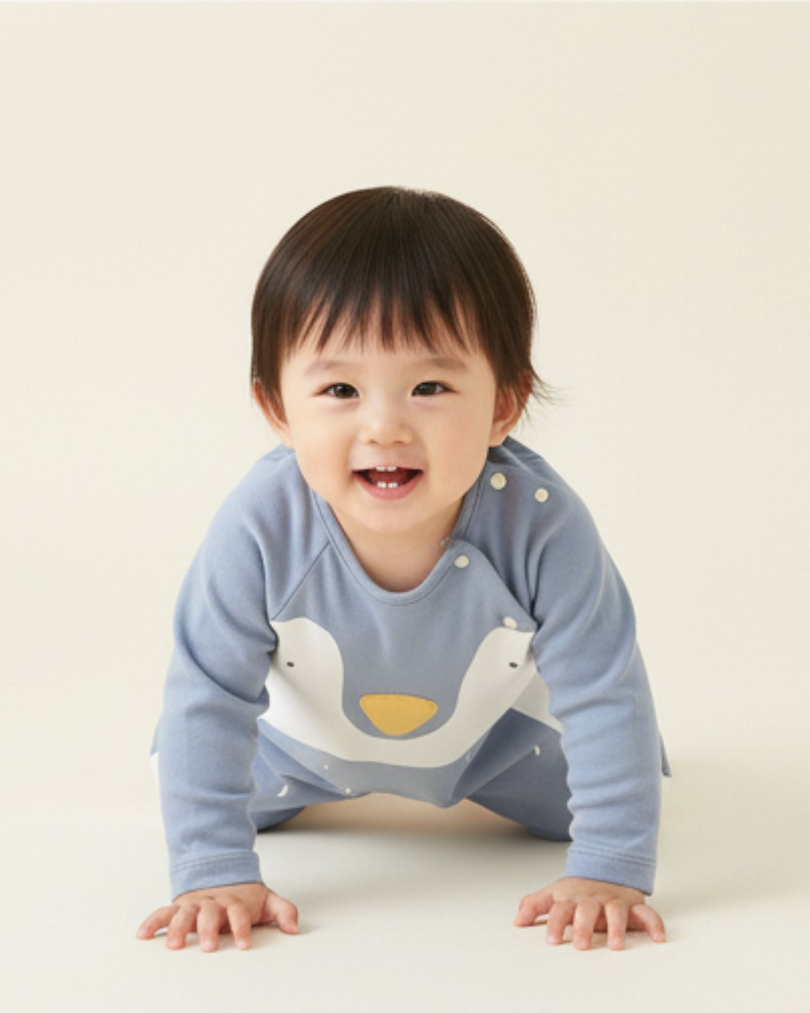 Lala the Penguin Baby Romper