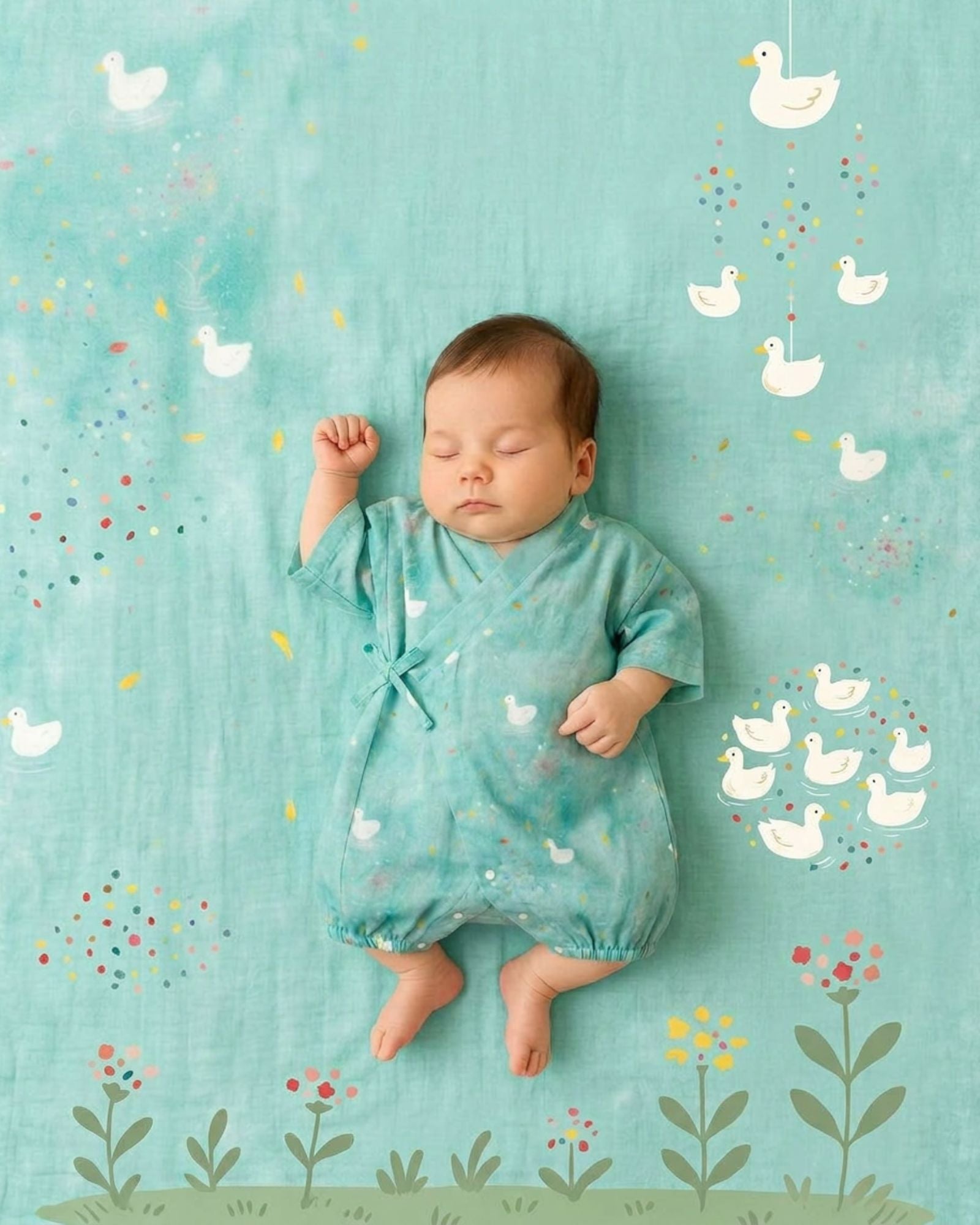Little Pond Tales Baby Kimono