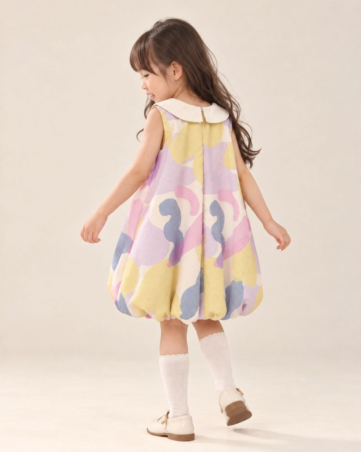 Pre-order: Lucky Loops Bubble Girls Dress