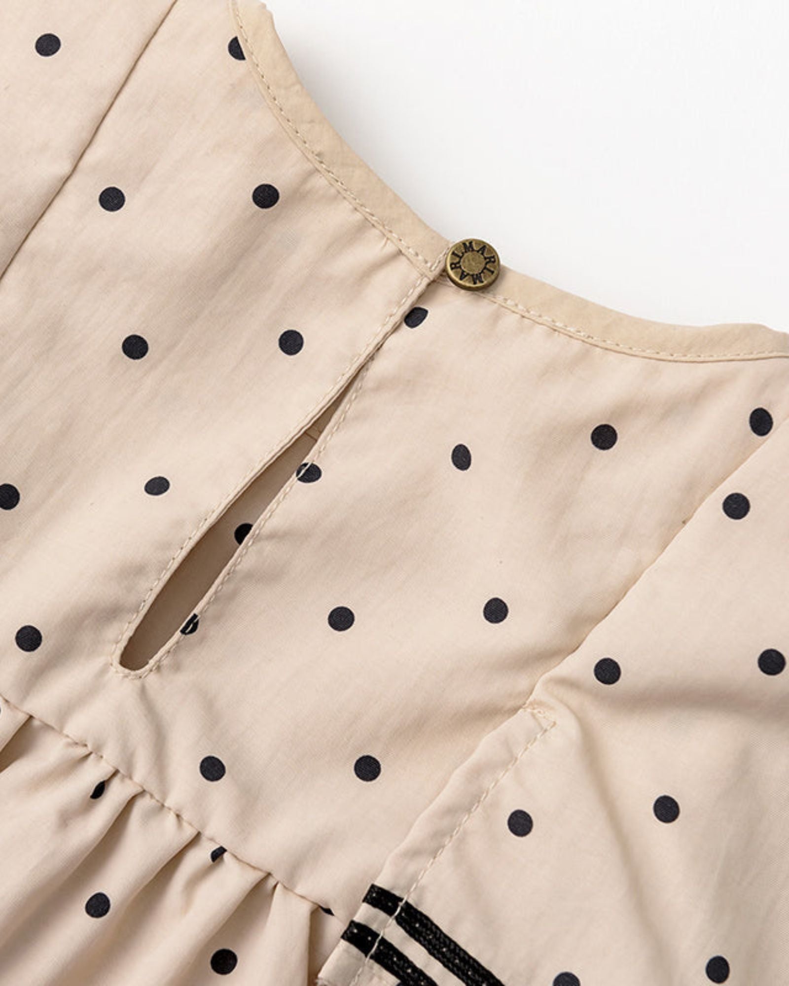 Mess-free Sailor Dress - Dots
