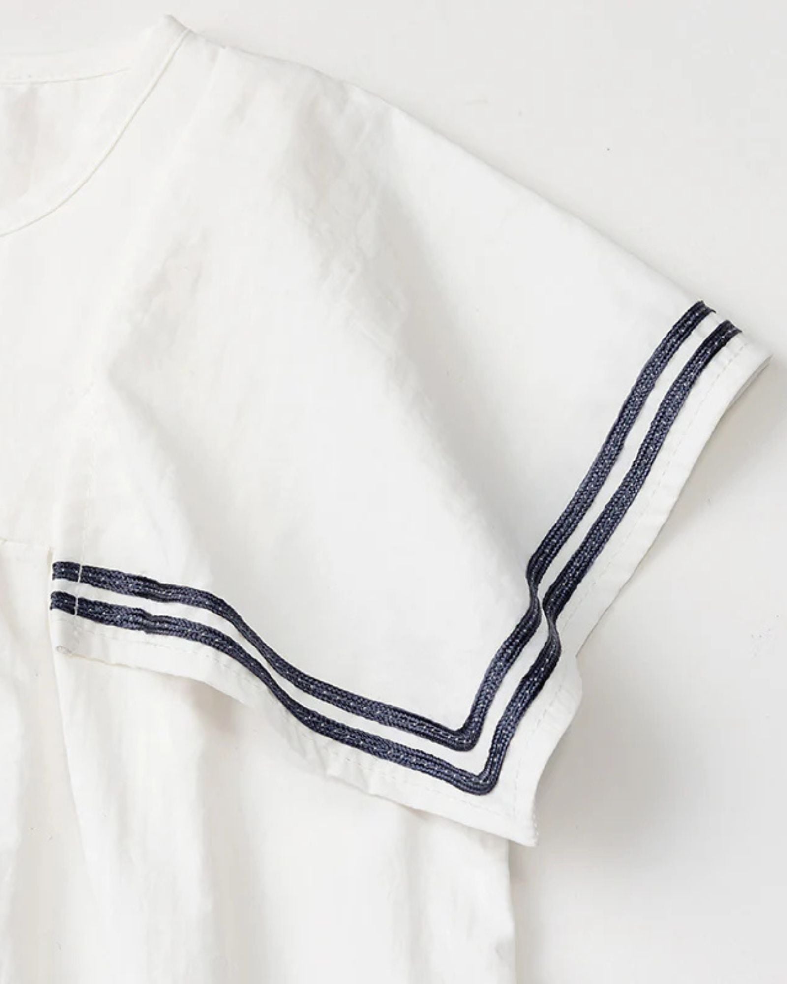 Mess-free Sailor Dress - White