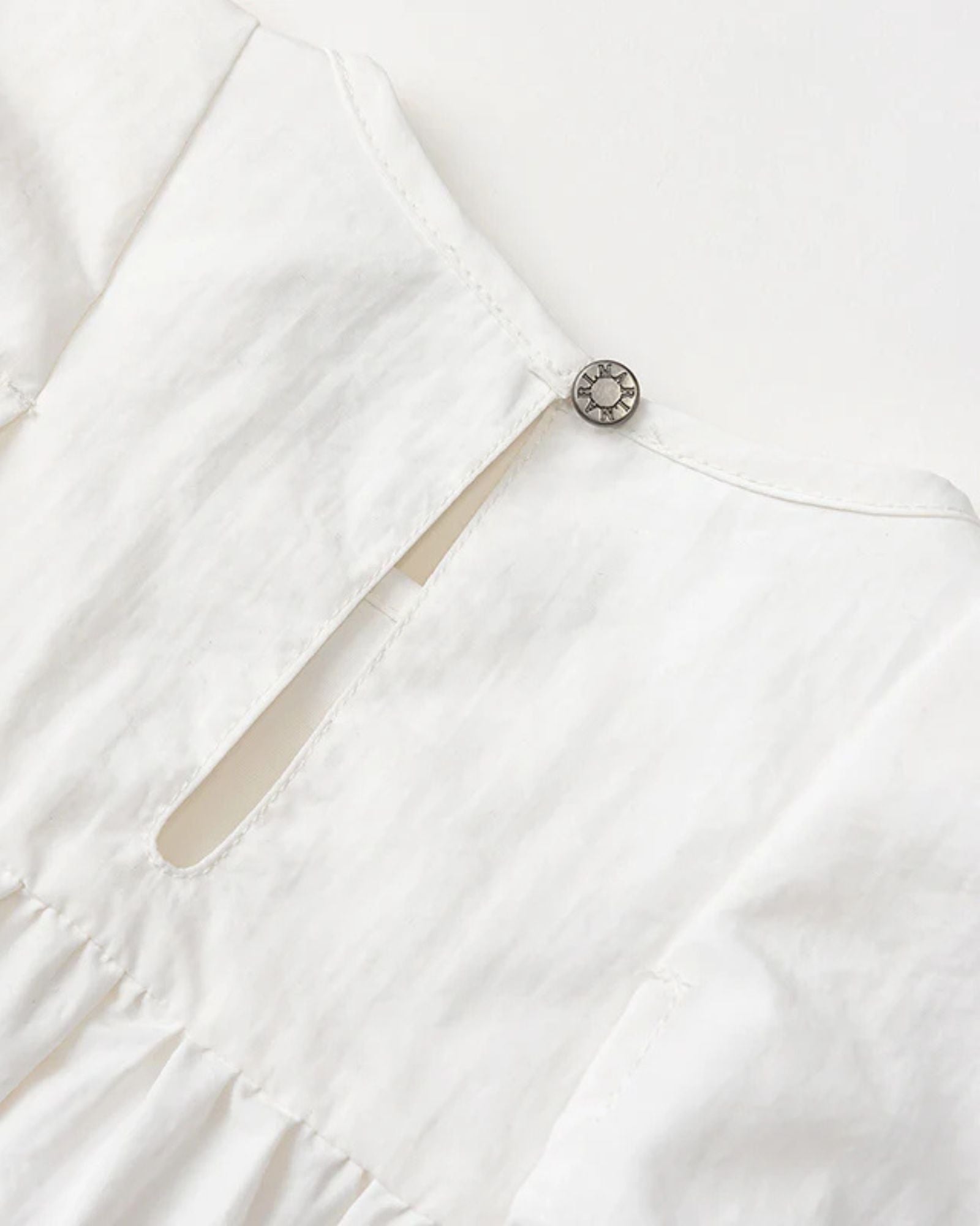 Mess-free Sailor Dress - White