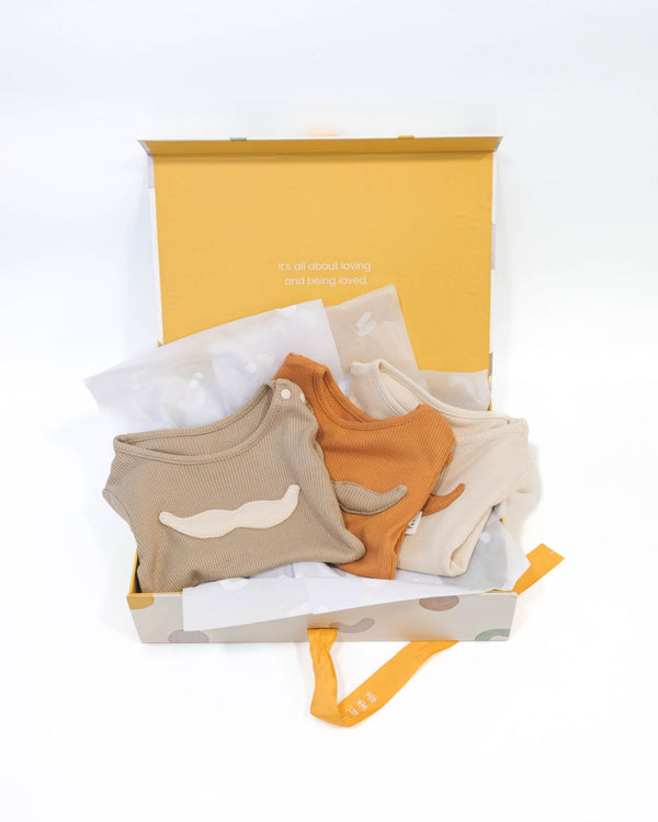 Little Moustache Baby Gift Set