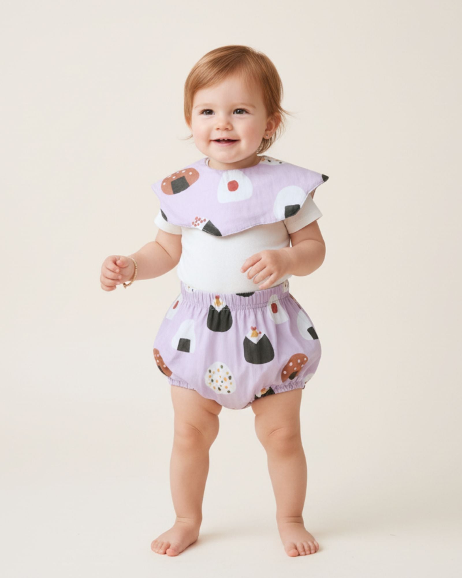 Oishii Sushi Baby Bloomers - Lilac