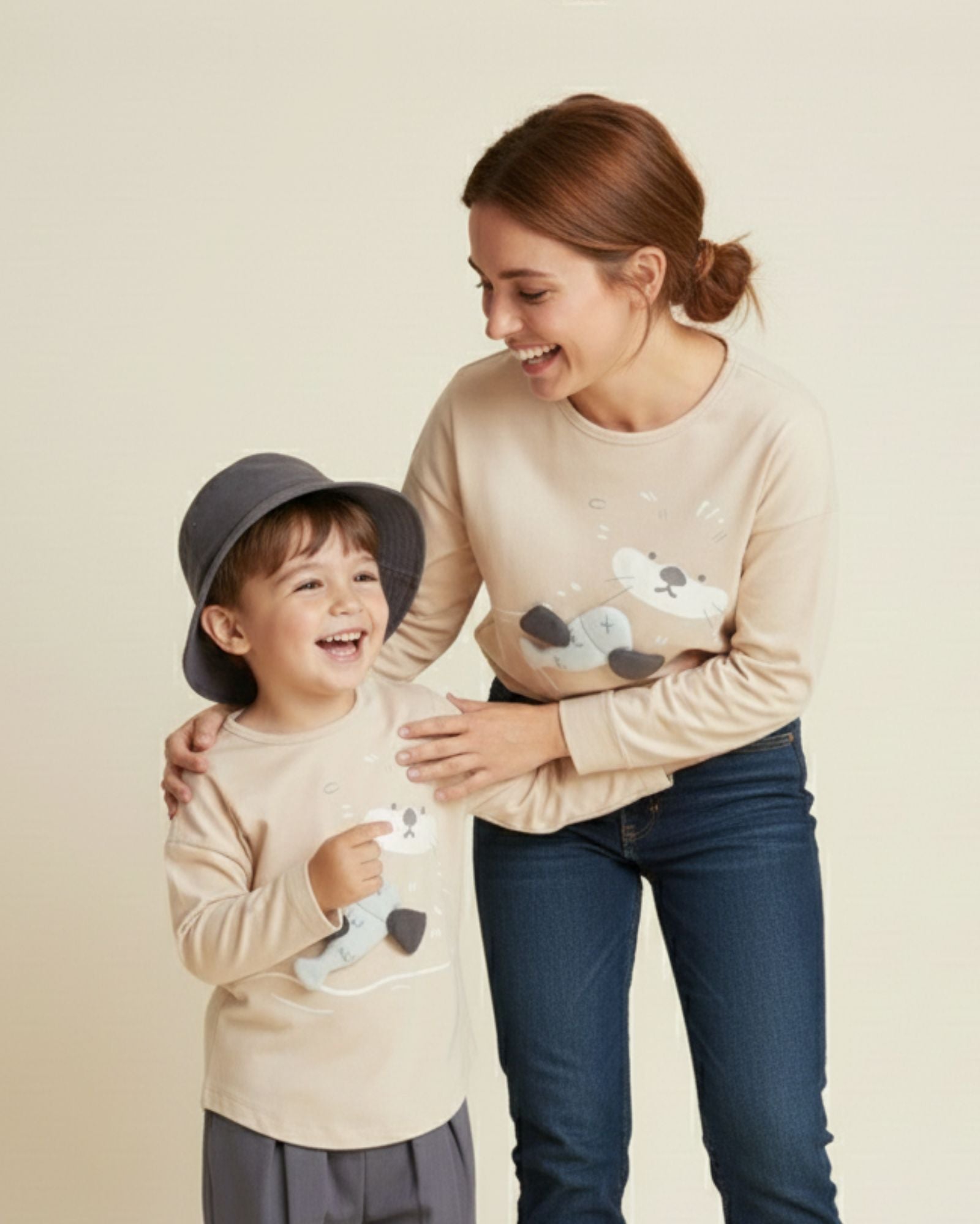 Pre-order: Otterly Hooked Long Sleeves Tee (Kids & Adults)