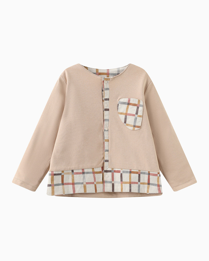 Reversible Checkered Jacket