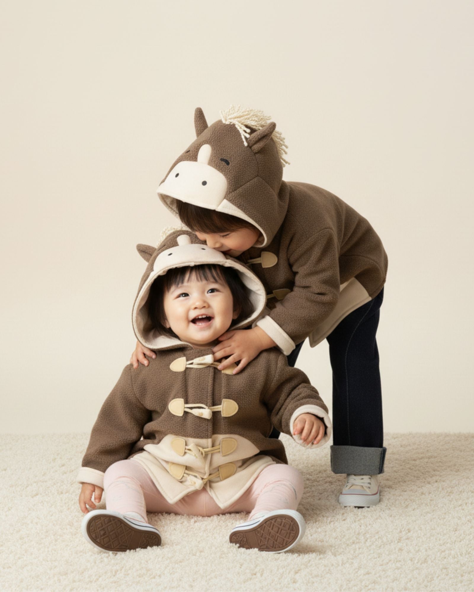 Pre-order: Pony Fleece Hoodie Coat