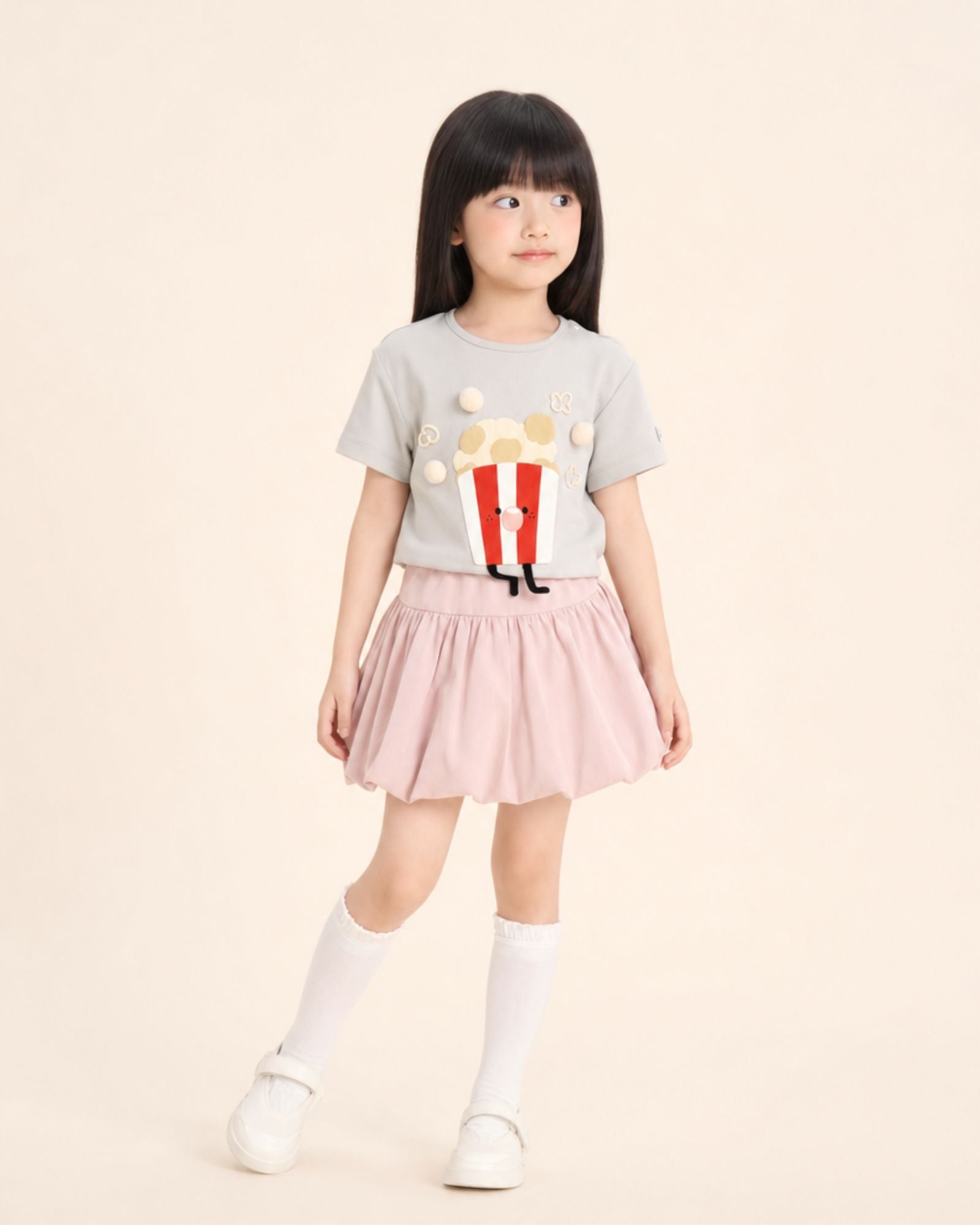 Popcorn Puff Kids Tee