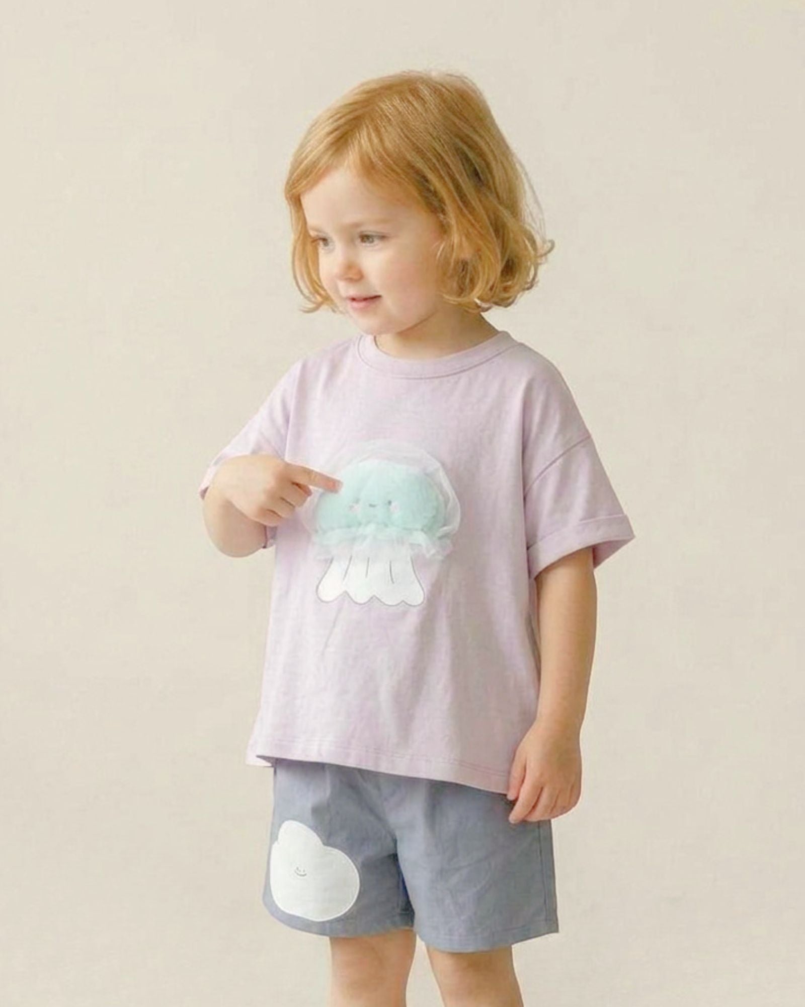 Pre-order: Puffy Jellyfish Kids Flare Top
