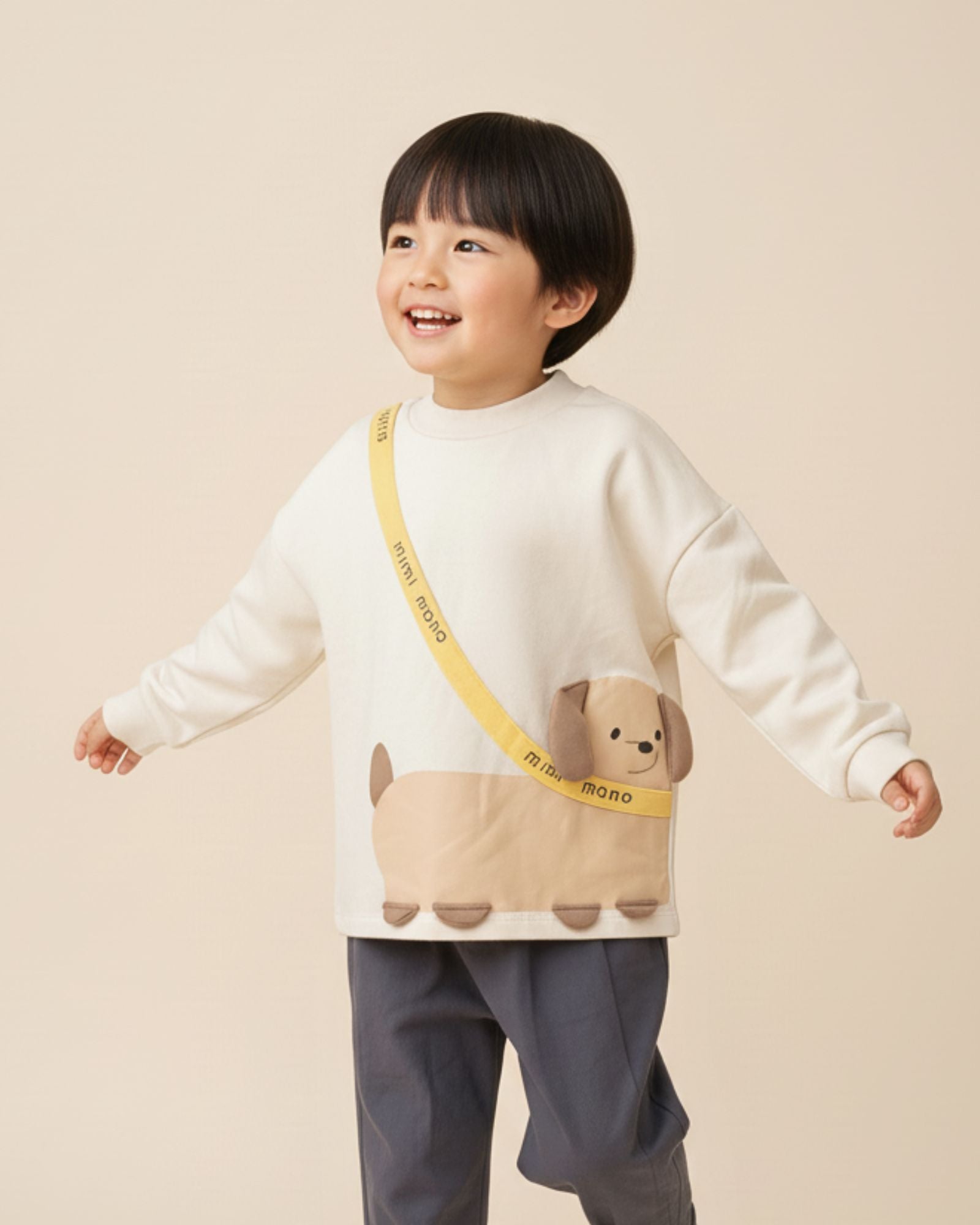 Pre-order: Sausage Dog Walk Long Sleeves Kids Sweatshirt