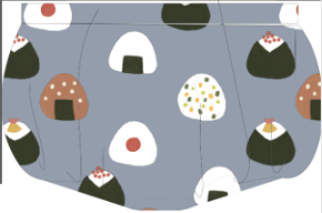 Oishii Sushi Baby Bloomers - Dusty Blue