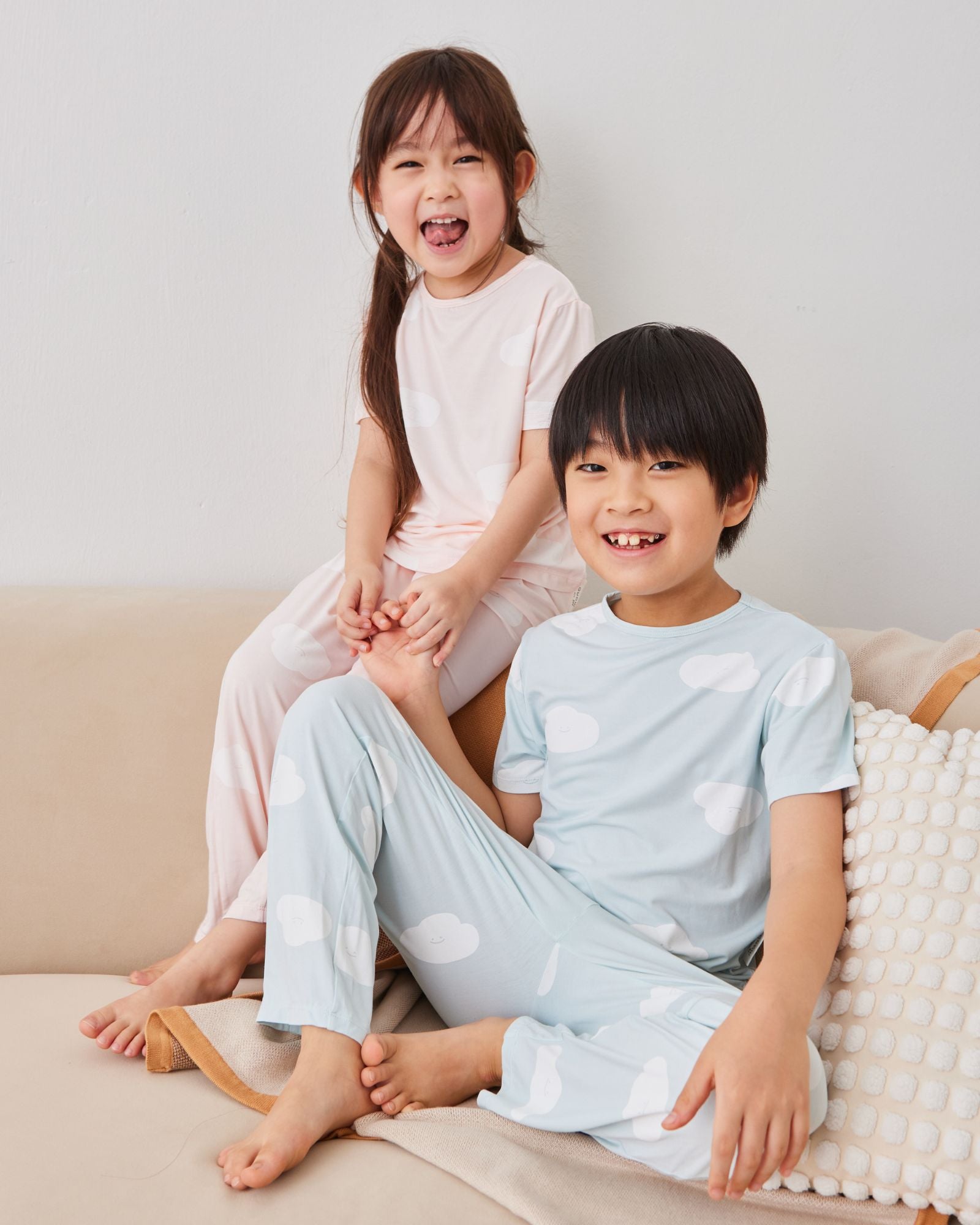 Spring Cloud Pyjamas Set - Cotton Candy