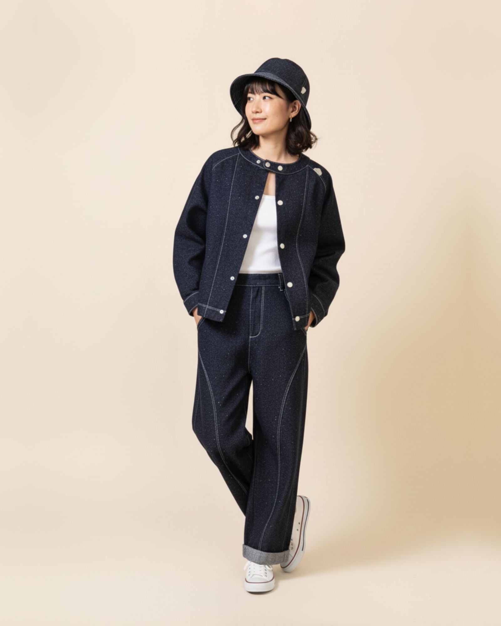 Online-exclusive: Sprinkles Denim Pants (Kids & Adults)