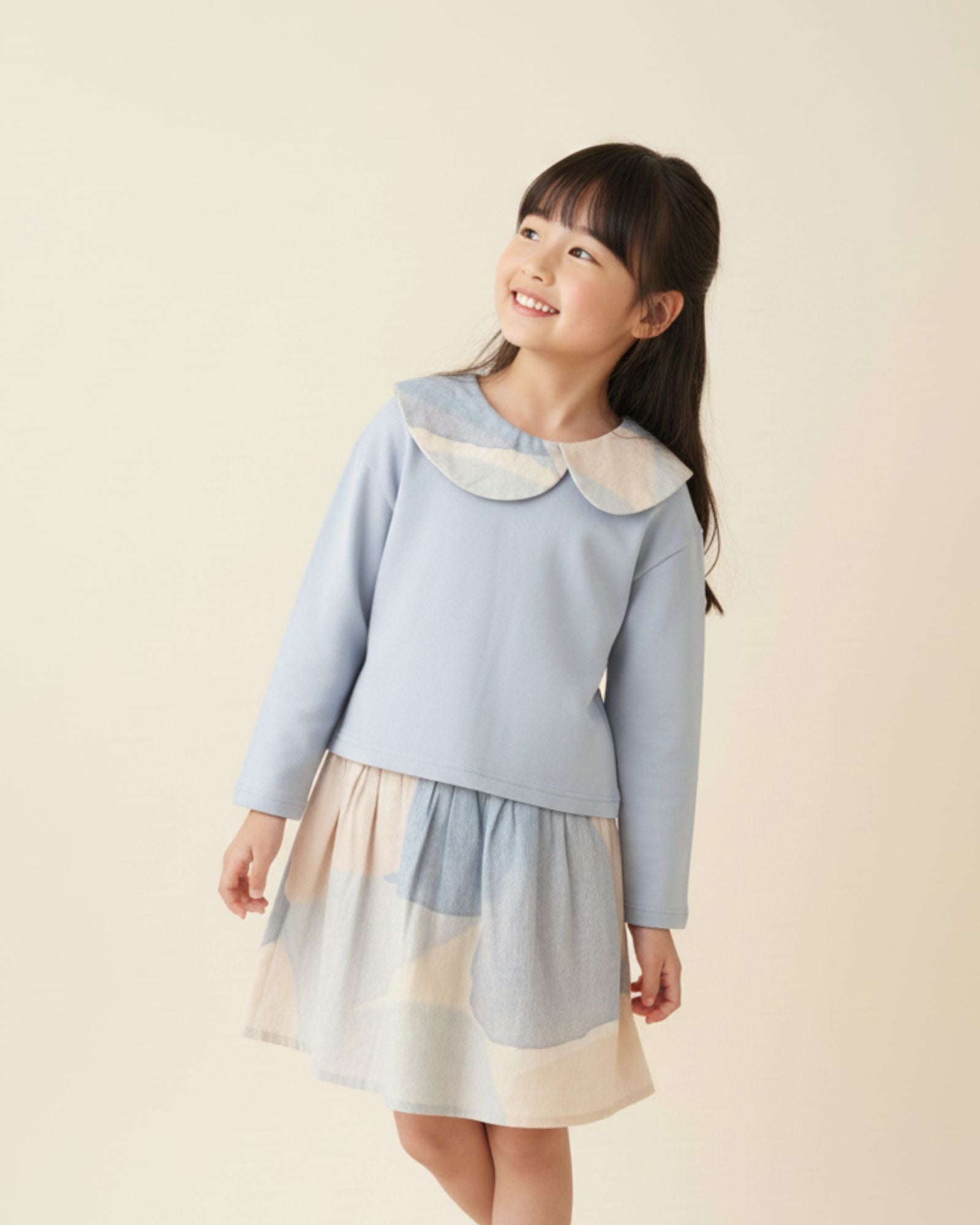Pre-order: Sunlit Sparks Asymmetrical Girls Dress